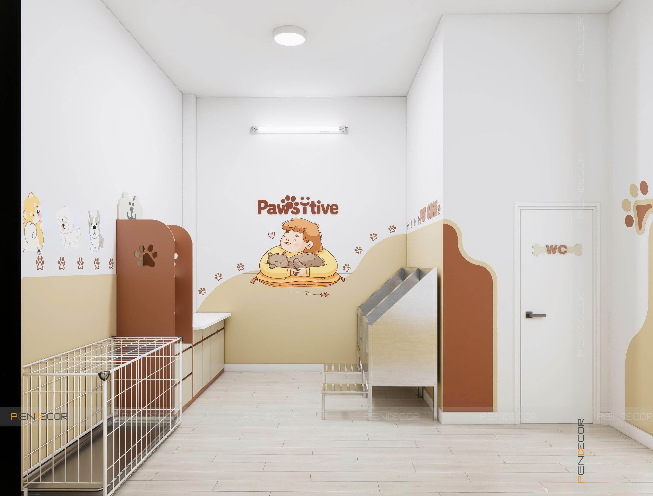 Thiết Kế Pet Shop Pawsitive