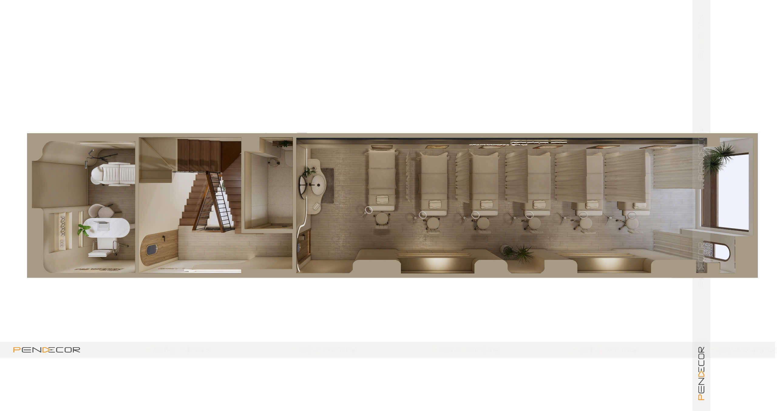 giá thiết kế spa Pendecor