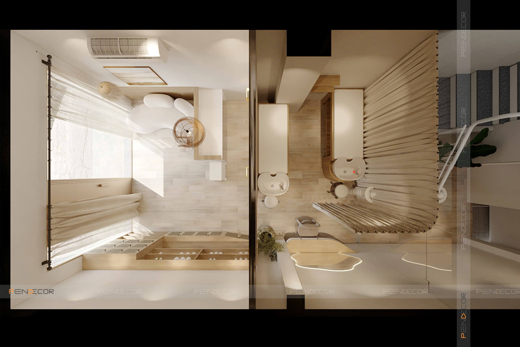 thiết kế spa dưỡng sinh đông y Pendecor
