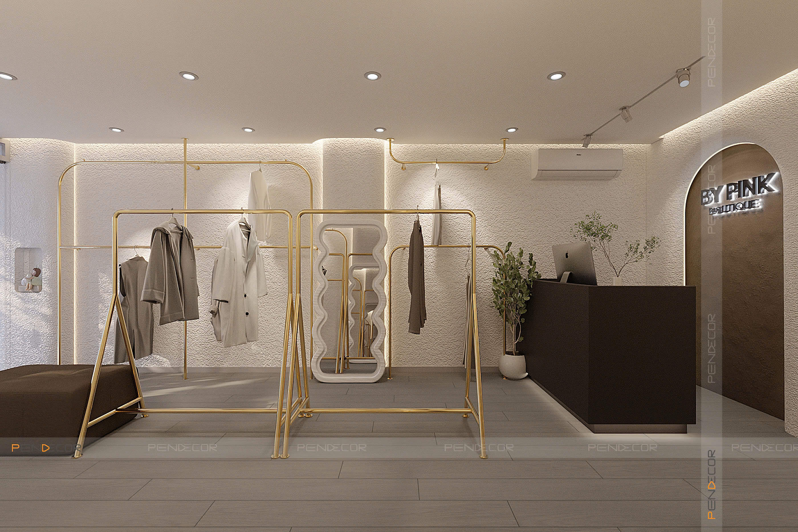 Thiết Kế Shop Thời Trang Nữ By Pink Boutique