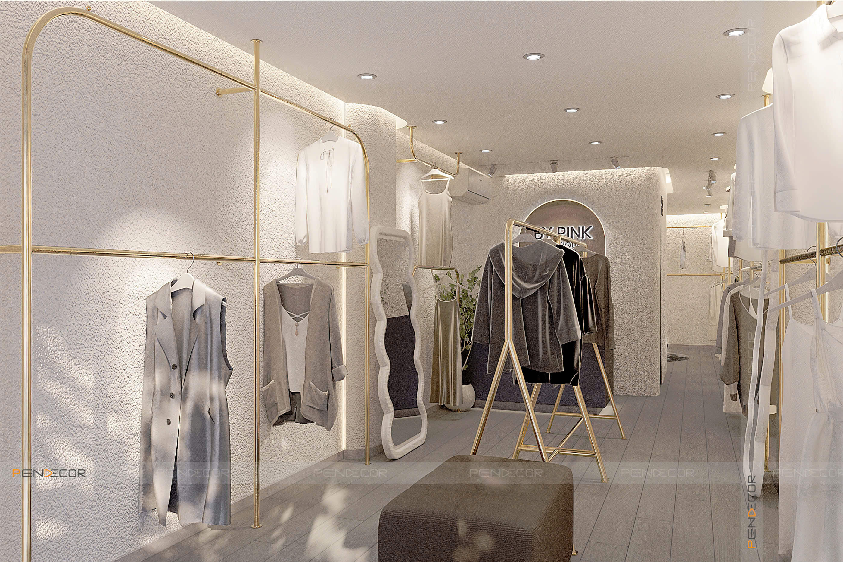 Thiết Kế Shop Thời Trang Nữ By Pink Boutique