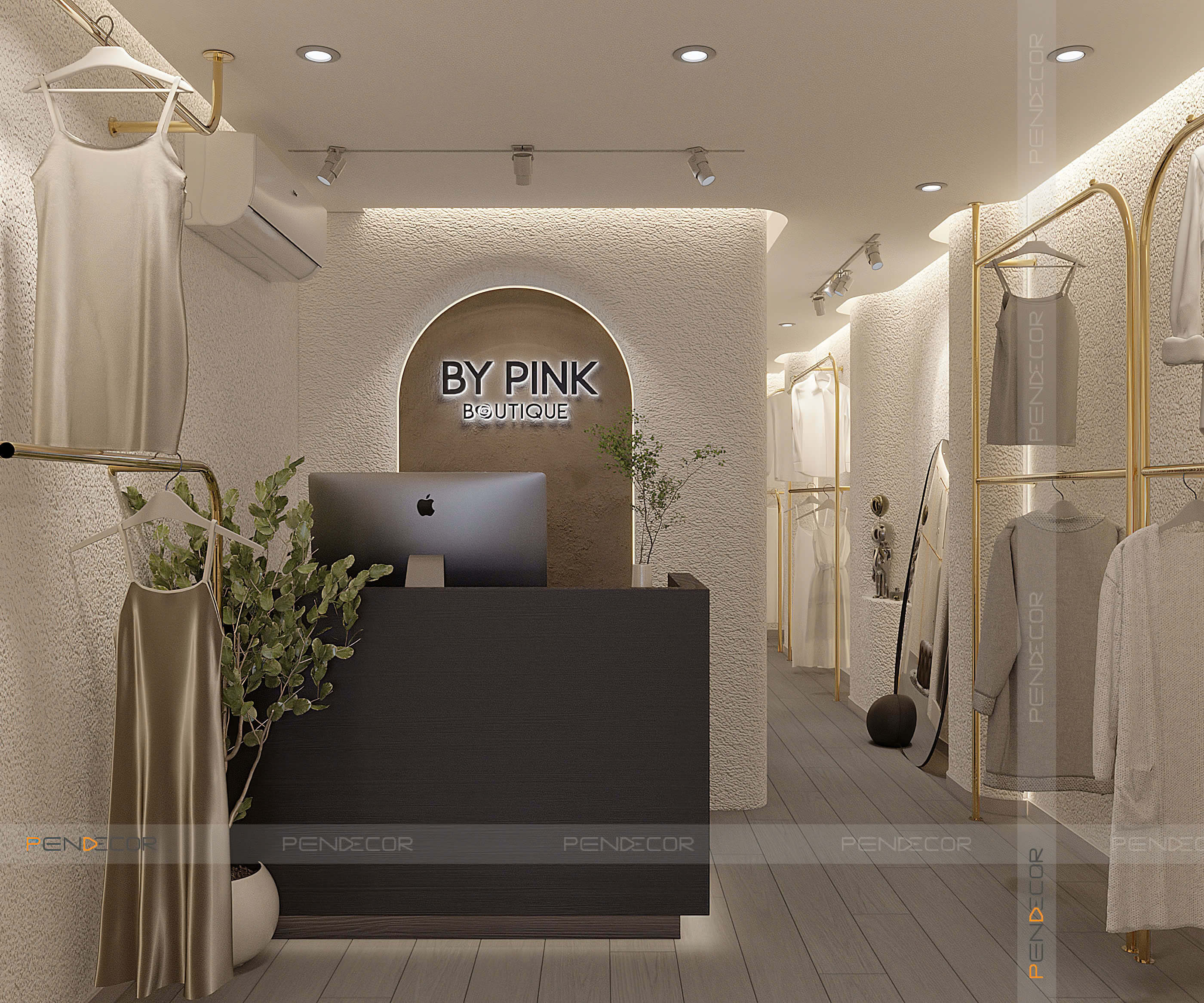 Thiết Kế Shop Thời Trang Nữ By Pink Boutique