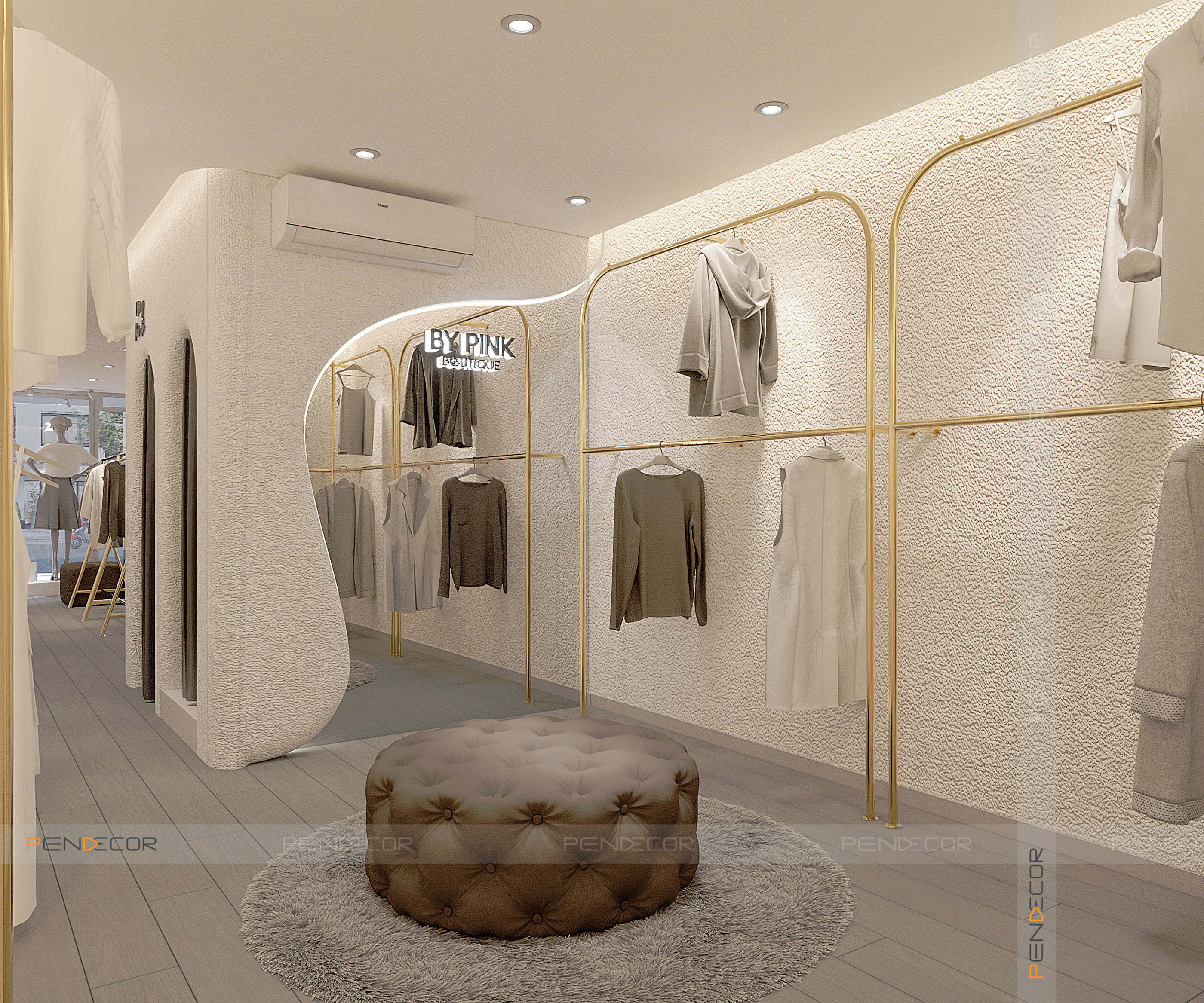 Thiết Kế Shop Thời Trang Nữ By Pink Boutique