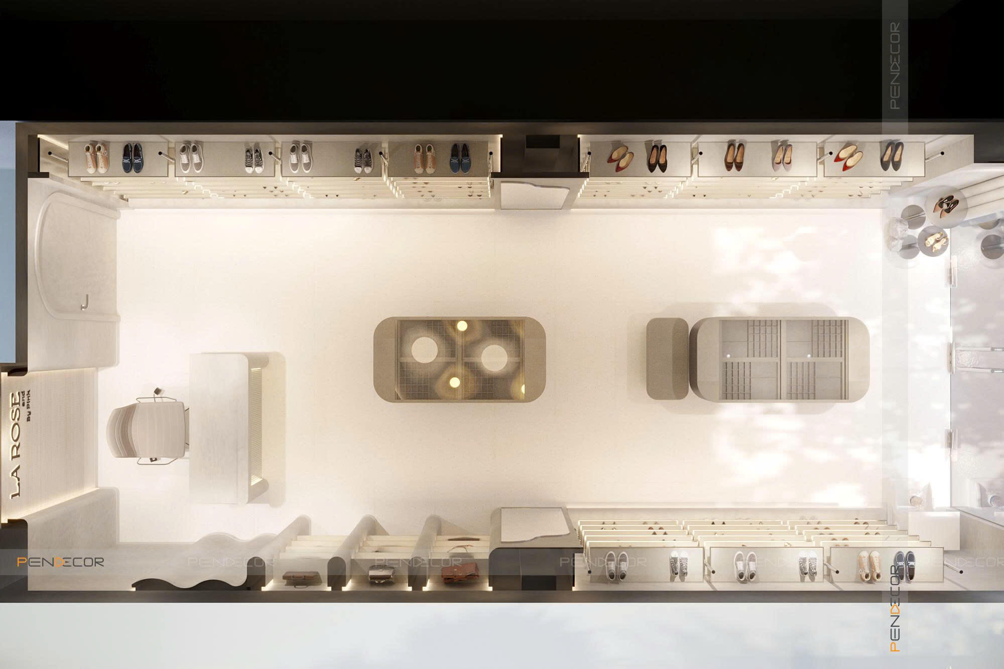 Thiết Kế Shop Giày La Rose