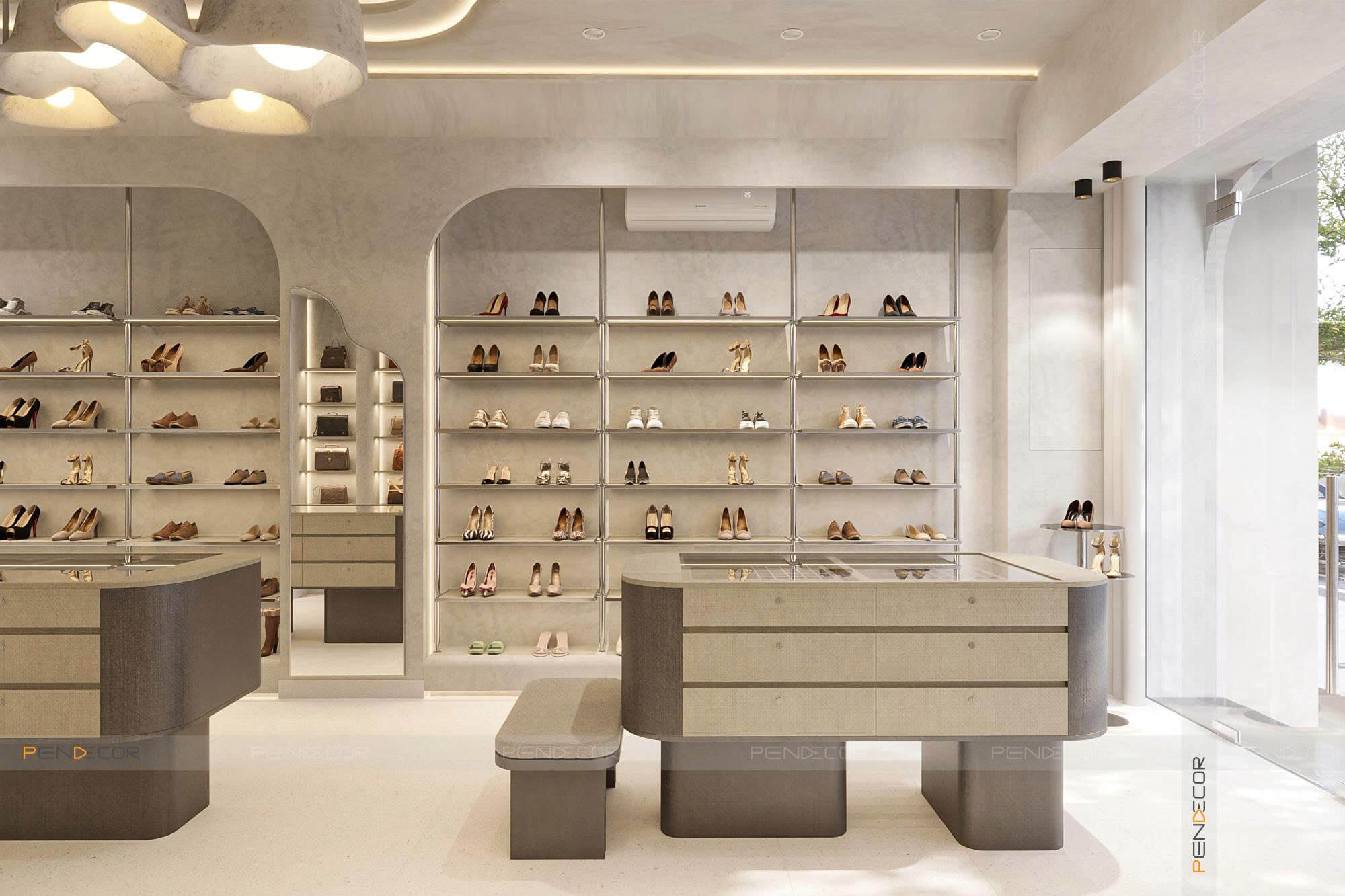 Thiết Kế Shop Giày La Rose