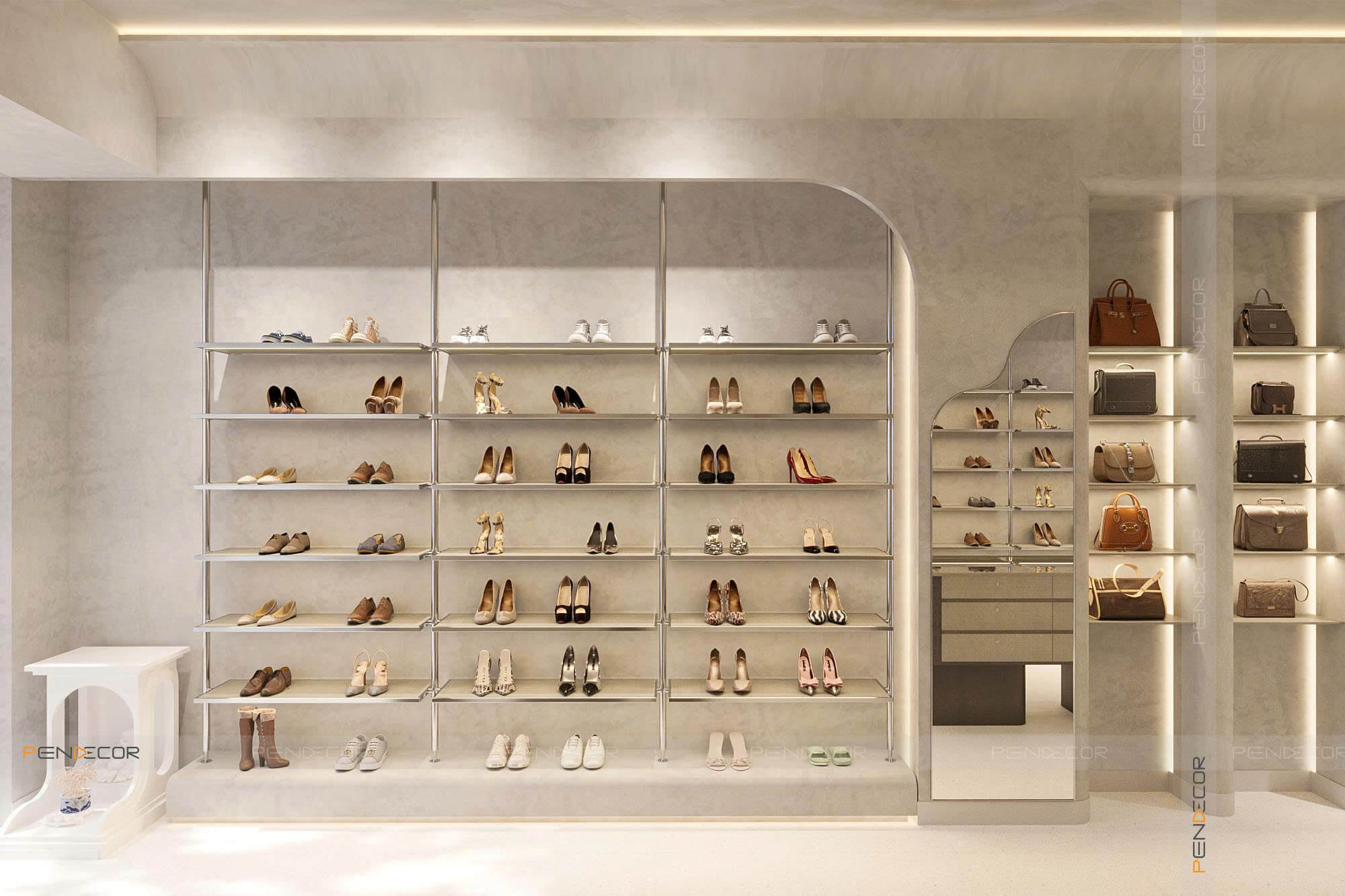 Thiết Kế Shop Giày La Rose