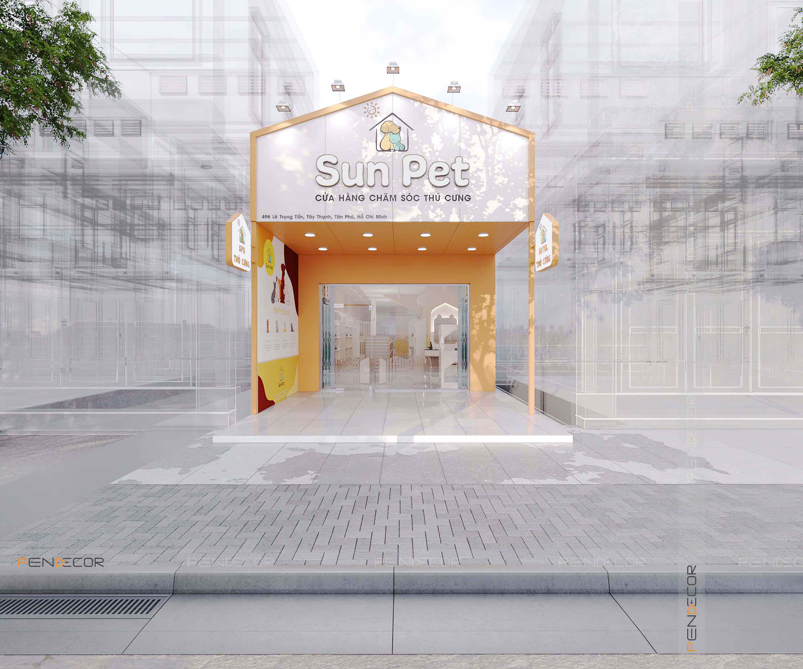 Thiết Kế Pet Shop SunPet