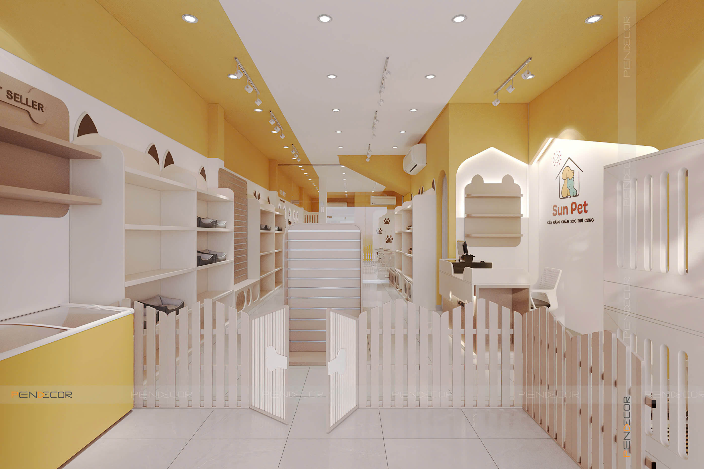 Thiết Kế Pet Shop SunPet