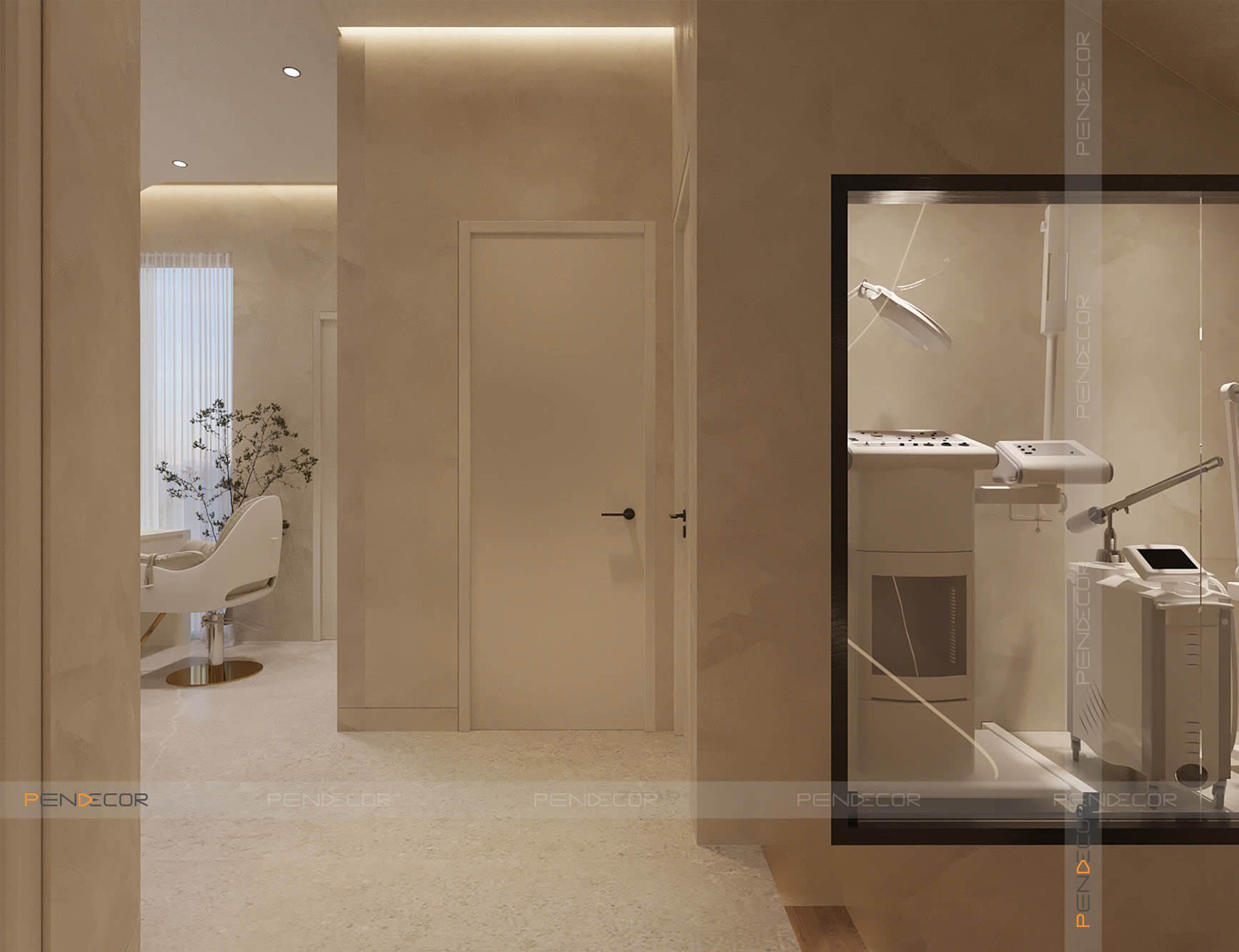 thiết kế spa nhỏ