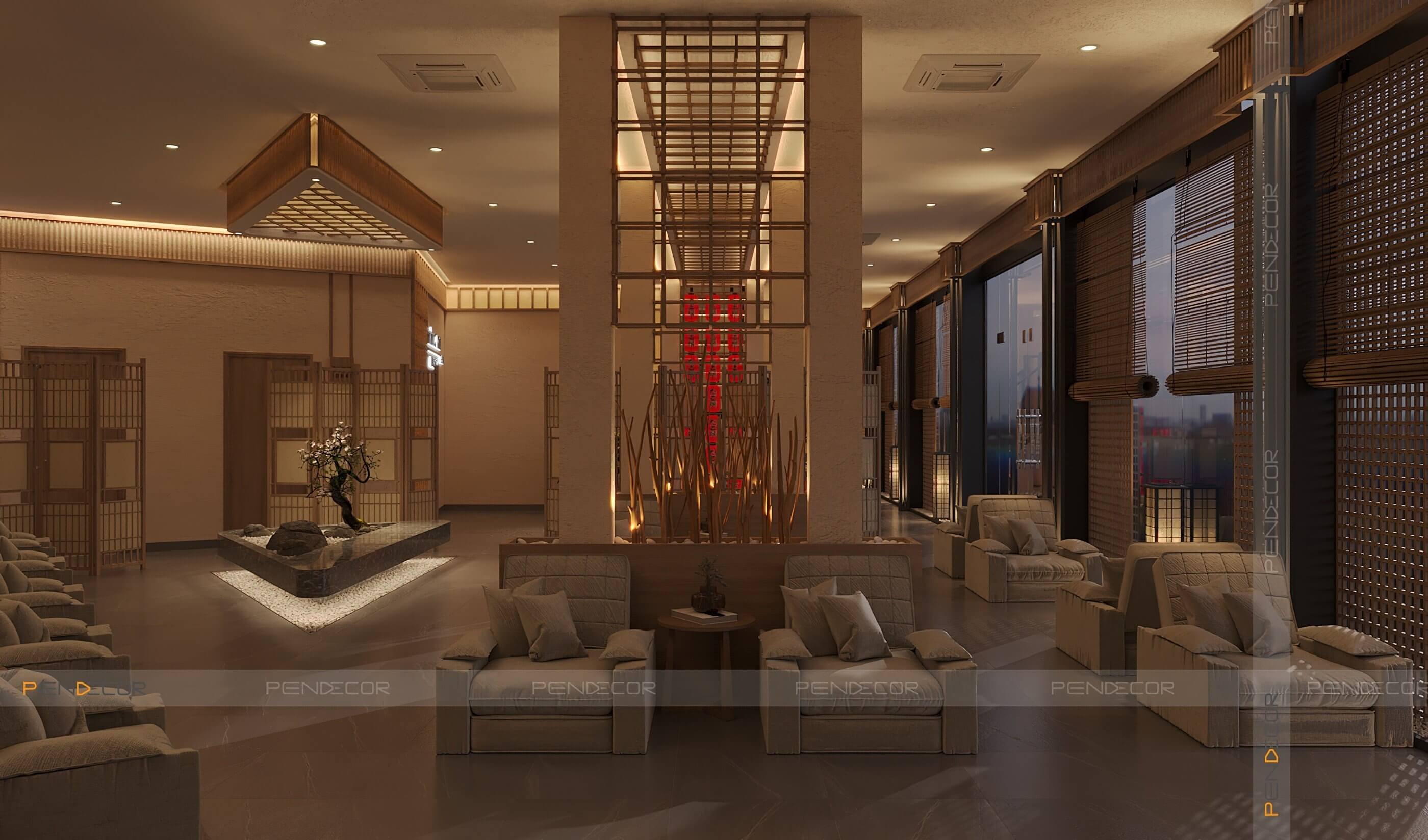 bản vẽ thiết kế spa