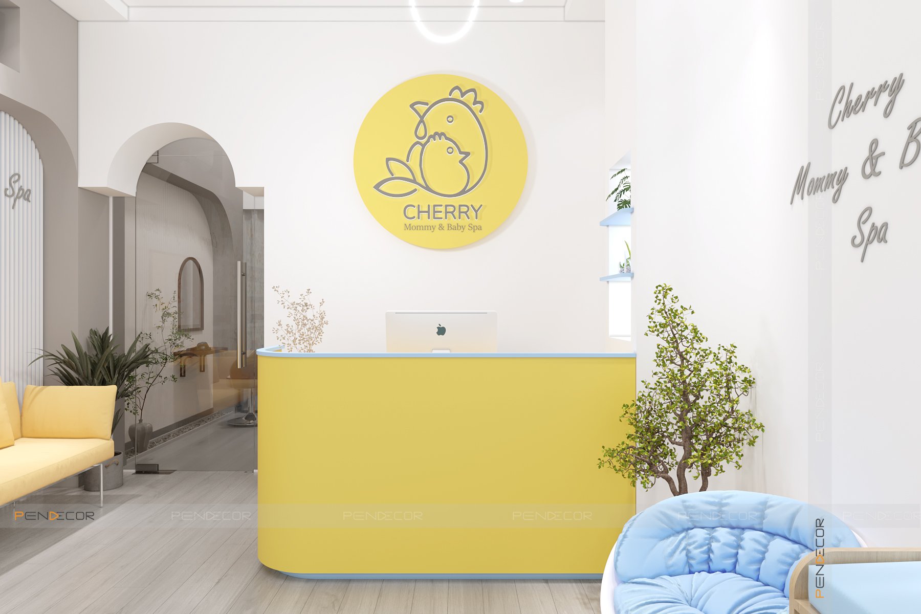 thiết kế spa mini tại nhà Pendecor