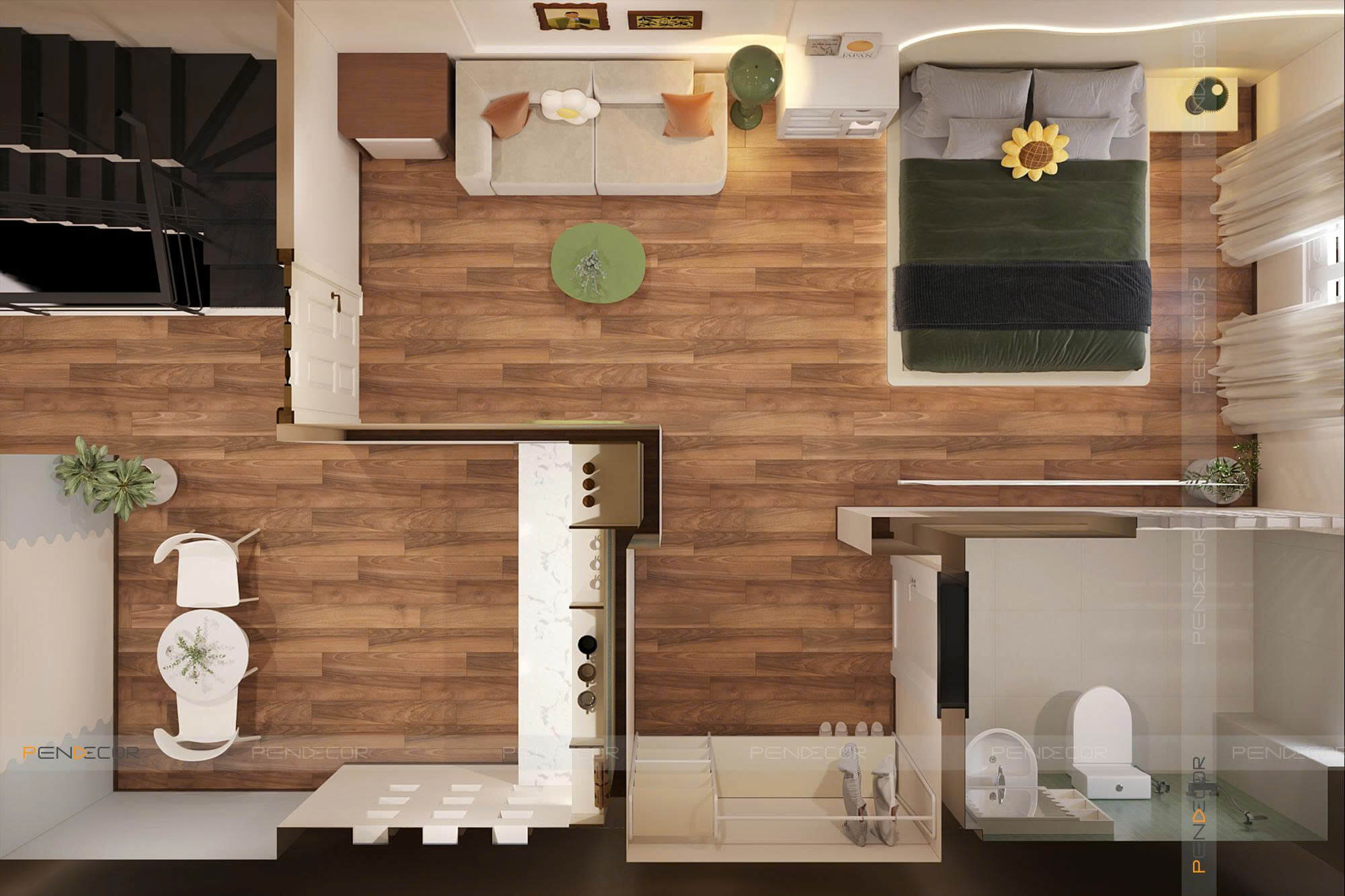 Thiết Kế Homestay Thủ Dầu Một - Chị Phương