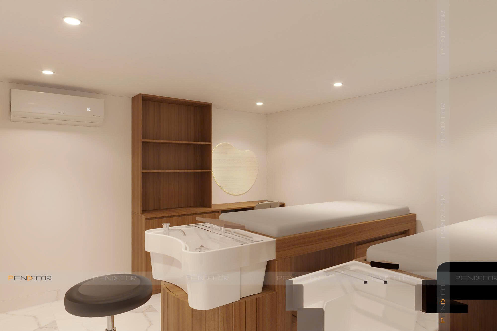 Thiết Kế Spa Ngân Vũ Beauty Premium