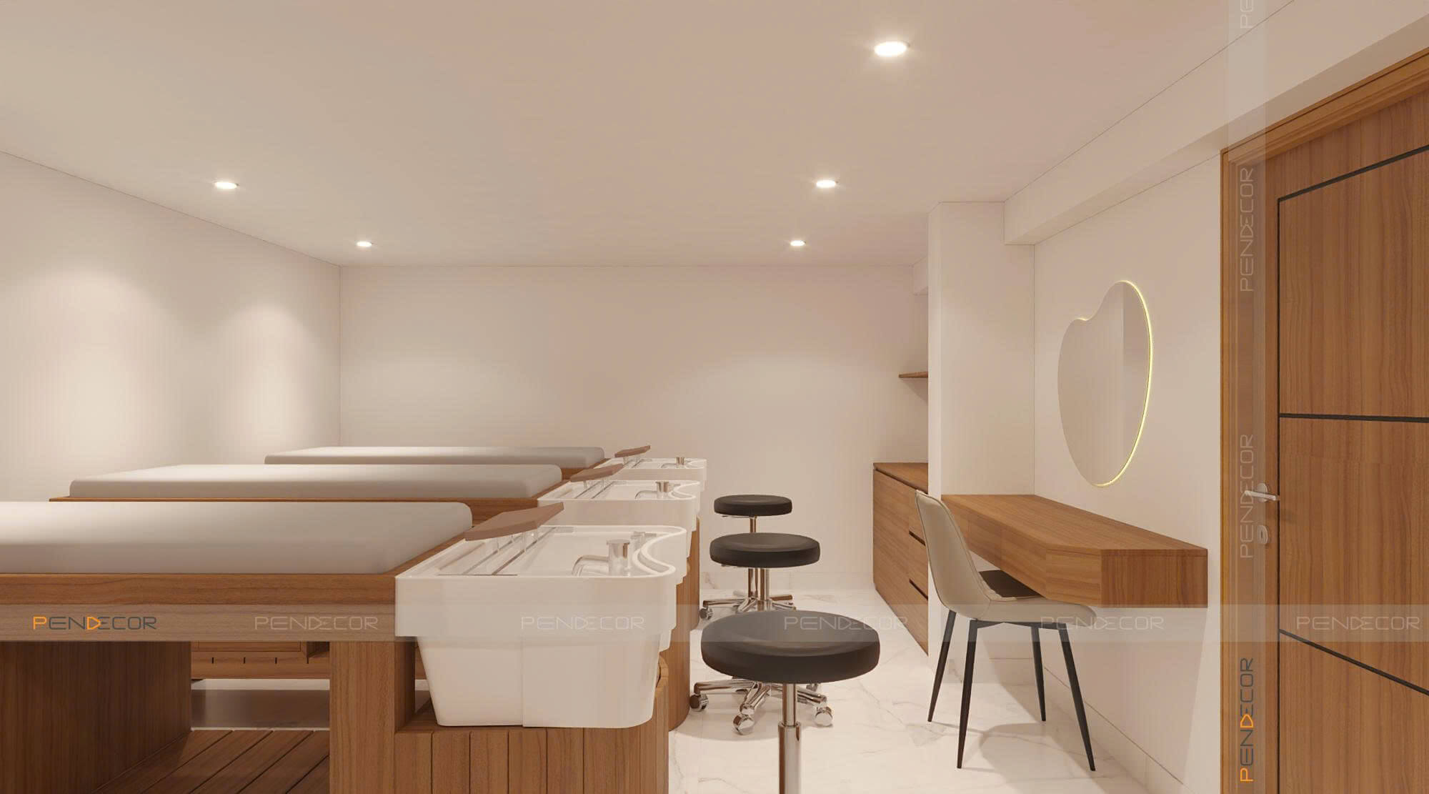 Thiết Kế Spa Ngân Vũ Beauty Premium