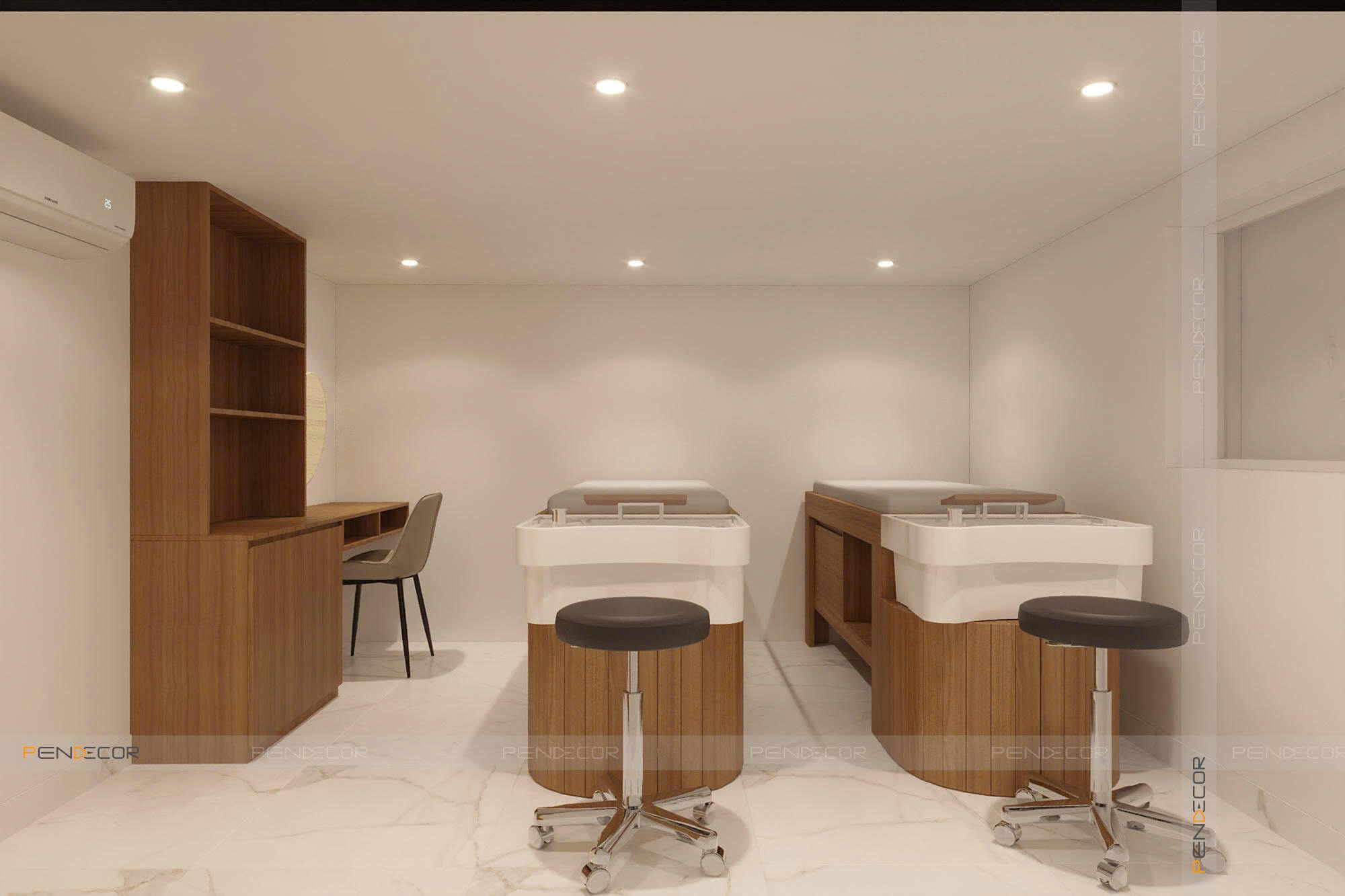 Thiết Kế Spa Ngân Vũ Beauty Premium