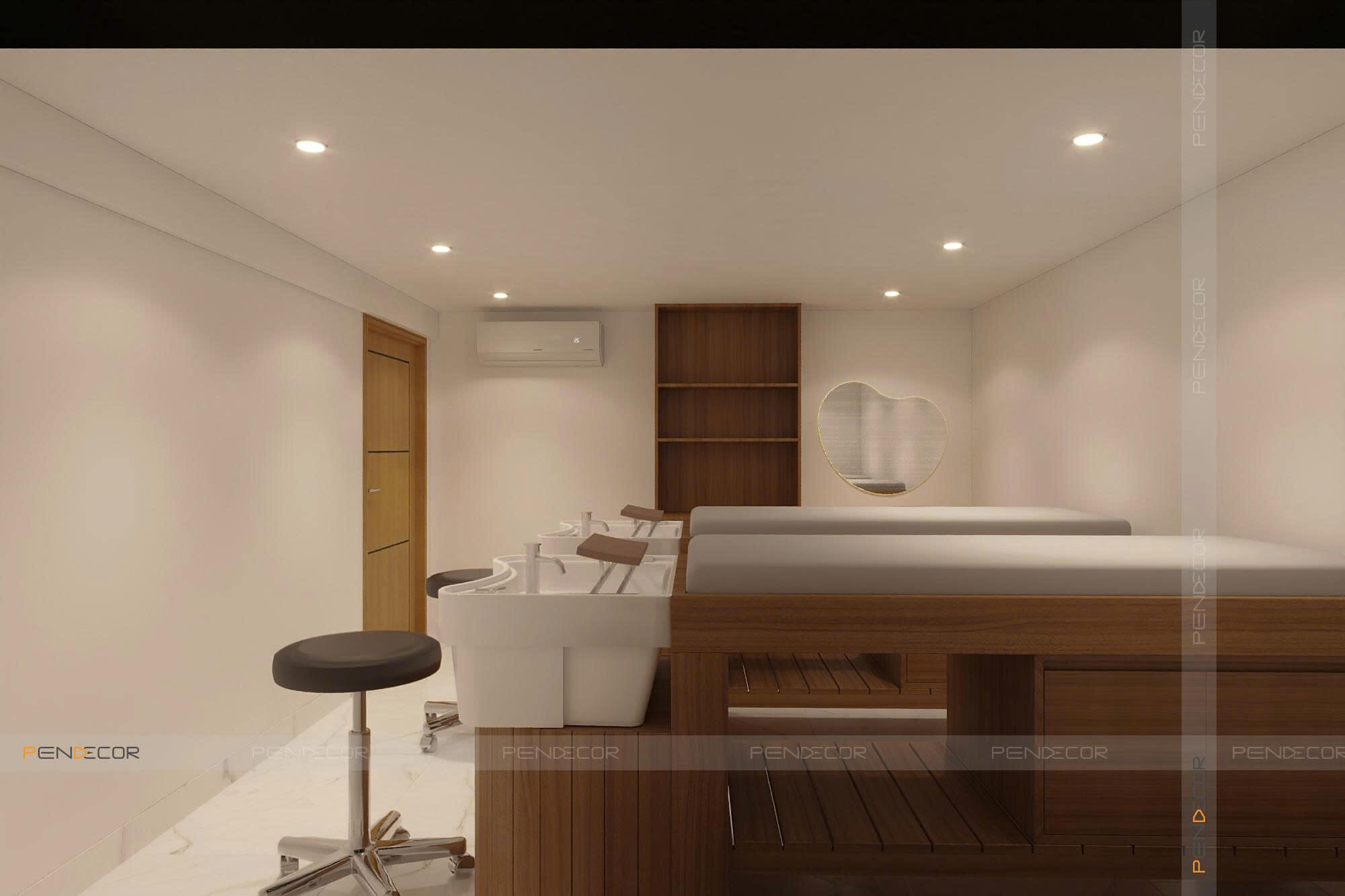 Thiết Kế Spa Ngân Vũ Beauty Premium