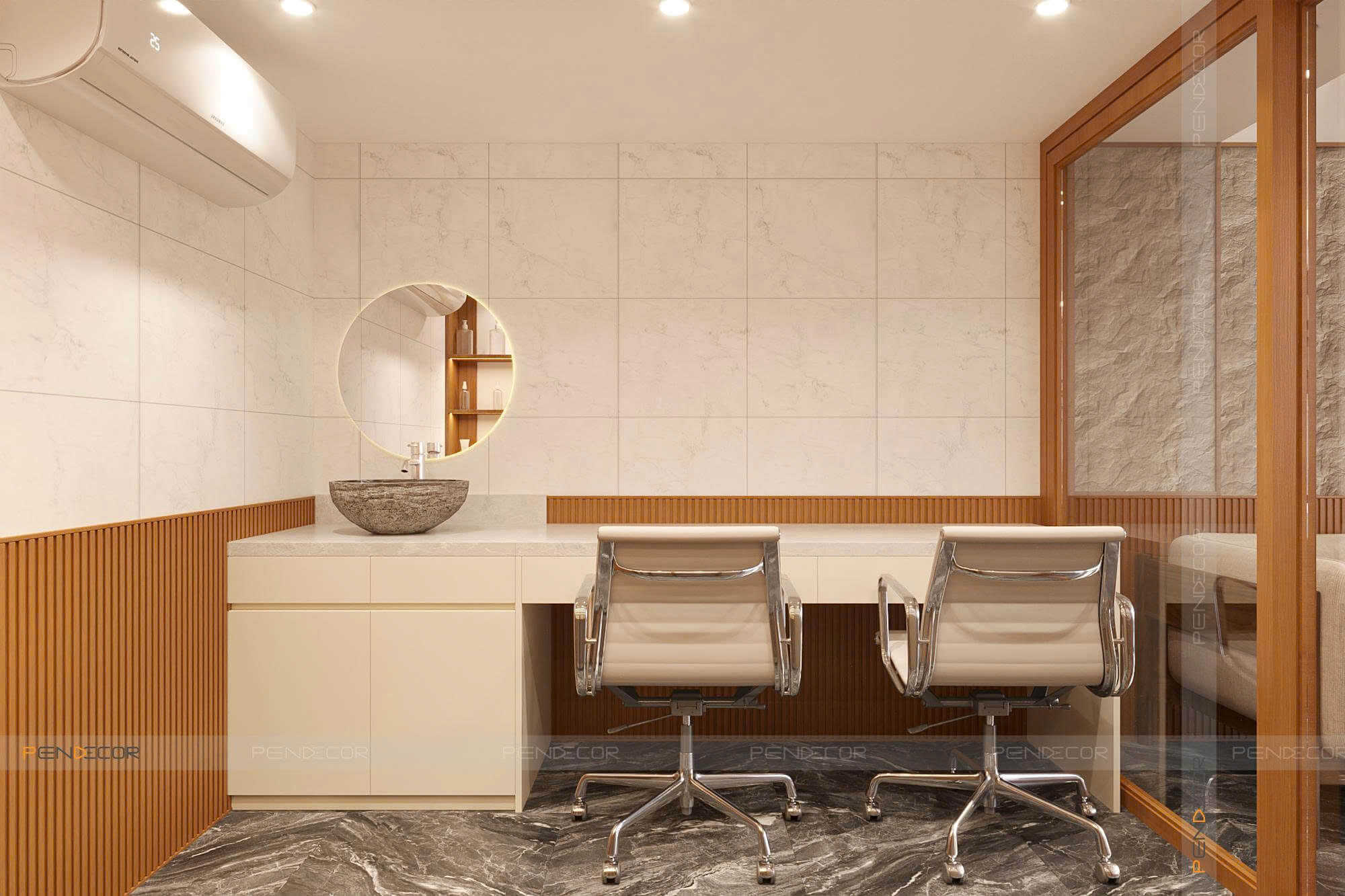 Thiết Kế Spa Ngân Vũ Beauty Premium