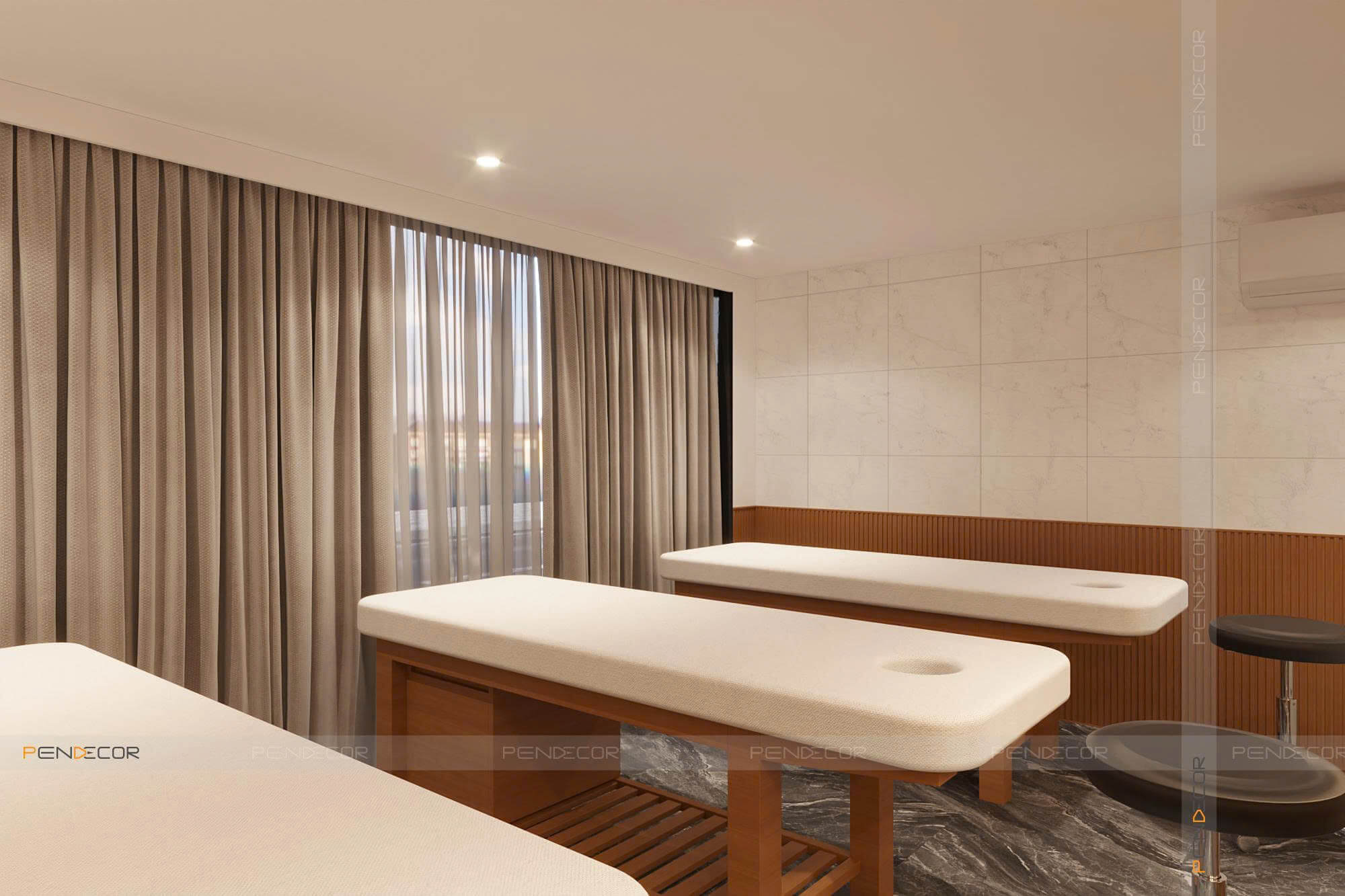 Thiết Kế Spa Ngân Vũ Beauty Premium