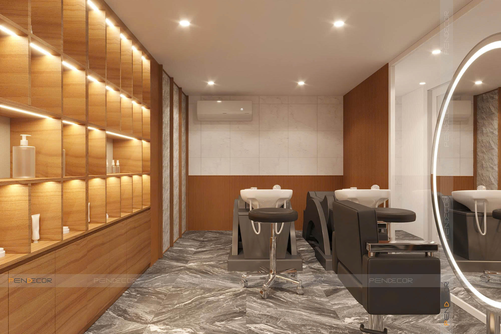 Thiết Kế Spa Ngân Vũ Beauty Premium