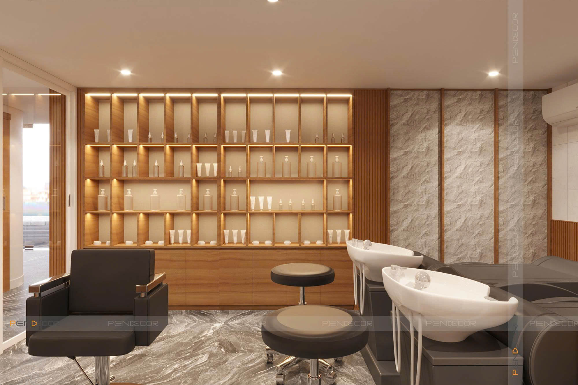 Thiết Kế Spa Ngân Vũ Beauty Premium