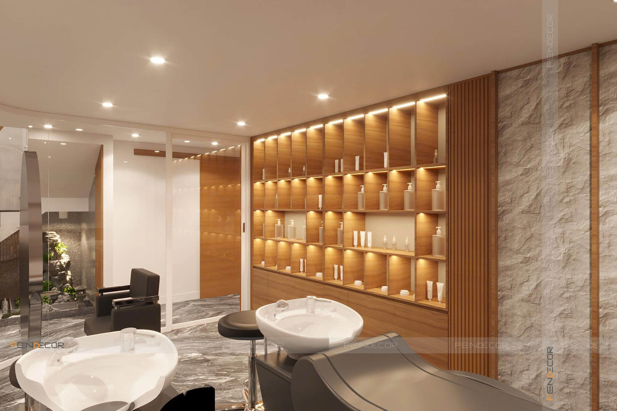 Thiết Kế Spa Ngân Vũ Beauty Premium