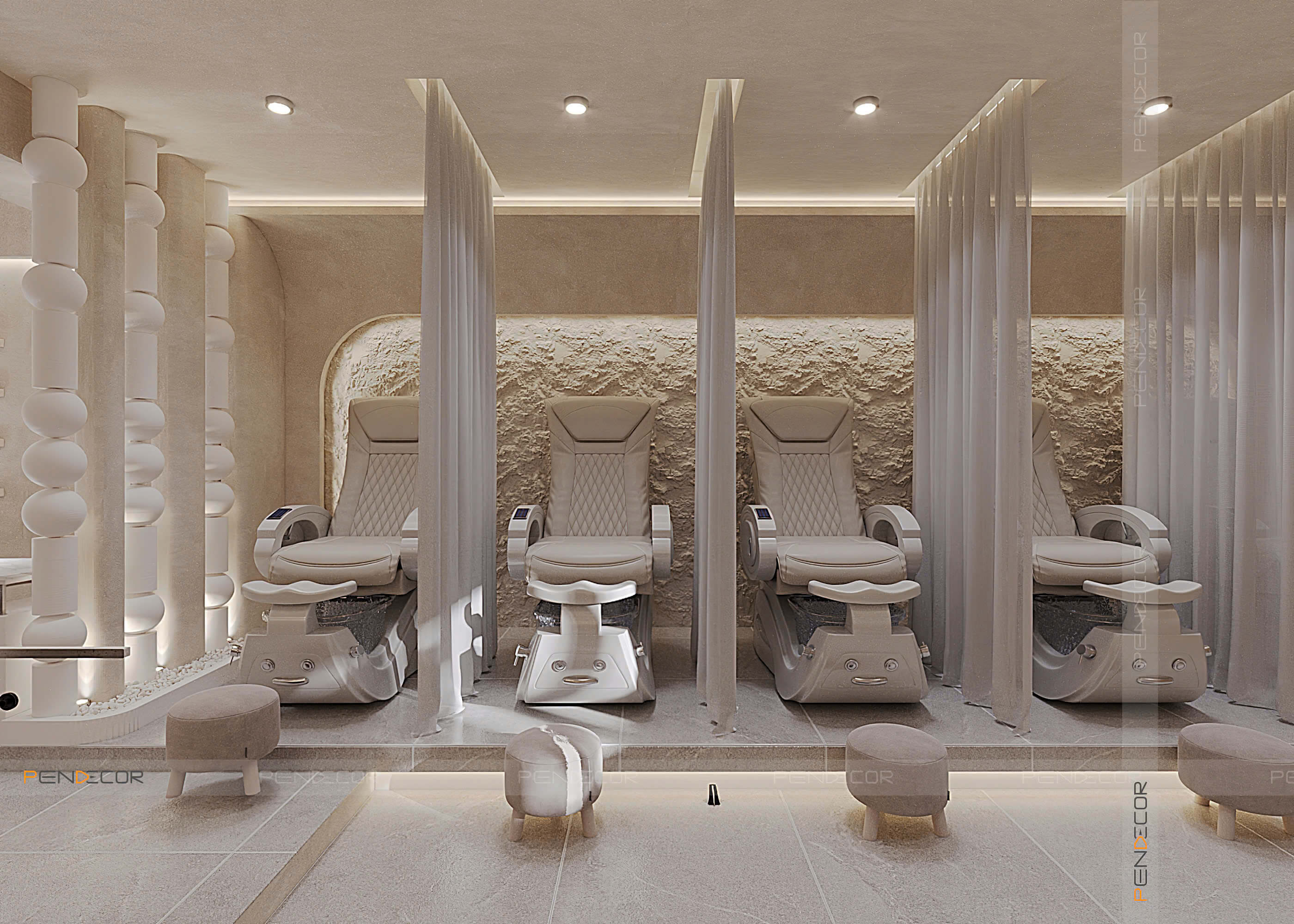 Thiết Kế Tiệm Nail Nyn