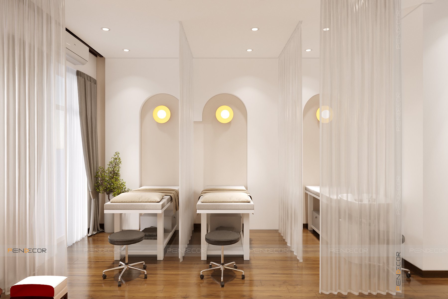 giường ngủ massage Pendecor