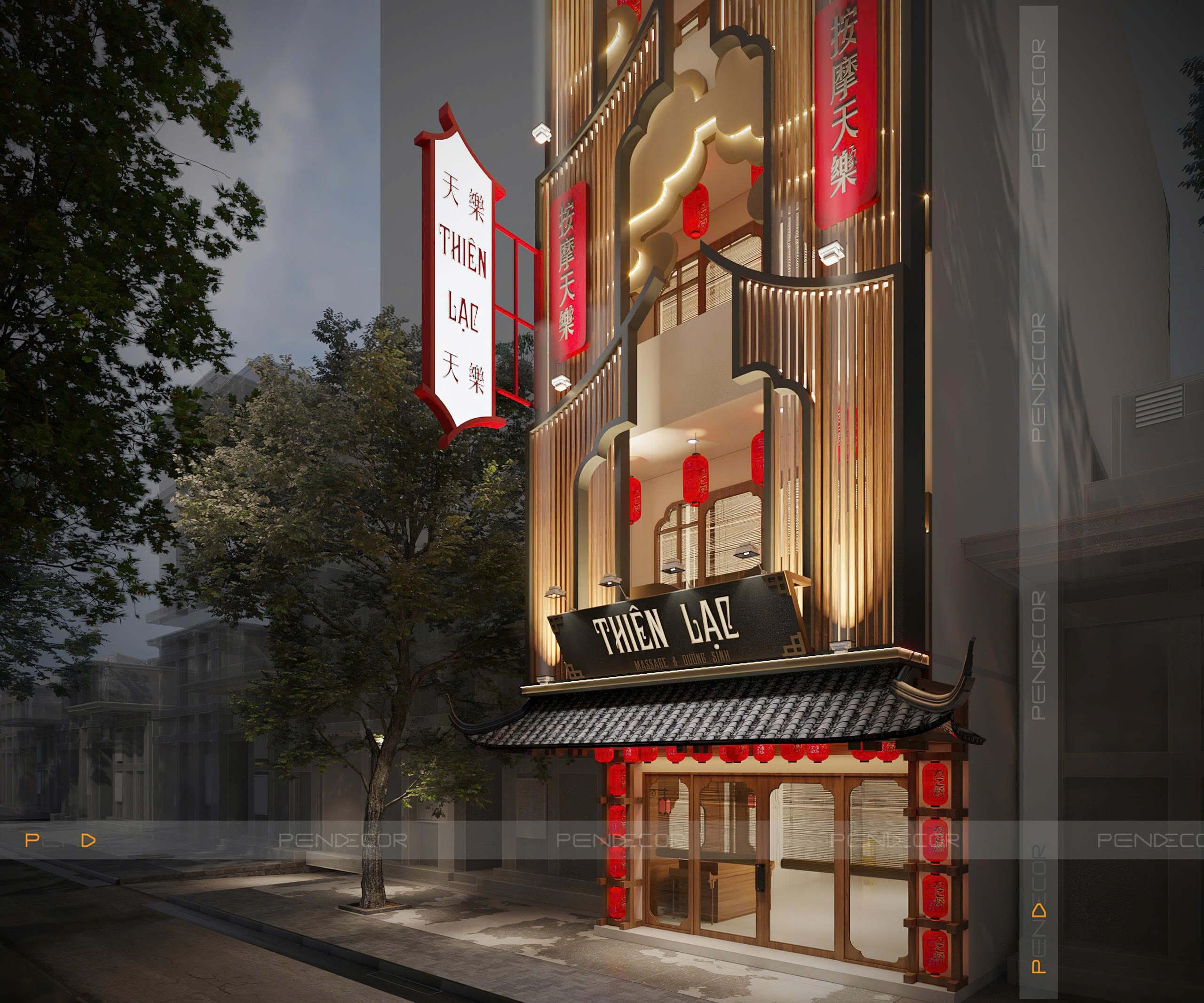 Thiết Kế Spa Thiên Lạc