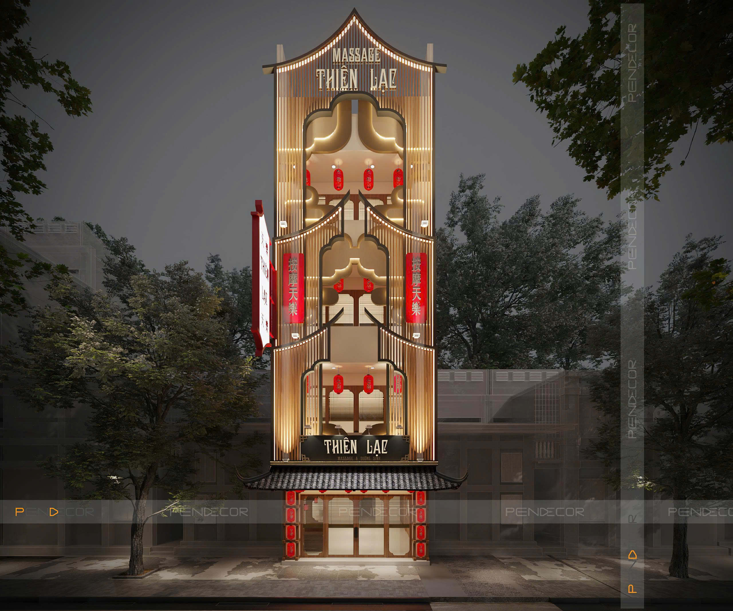 Thiết Kế Spa Thiên Lạc