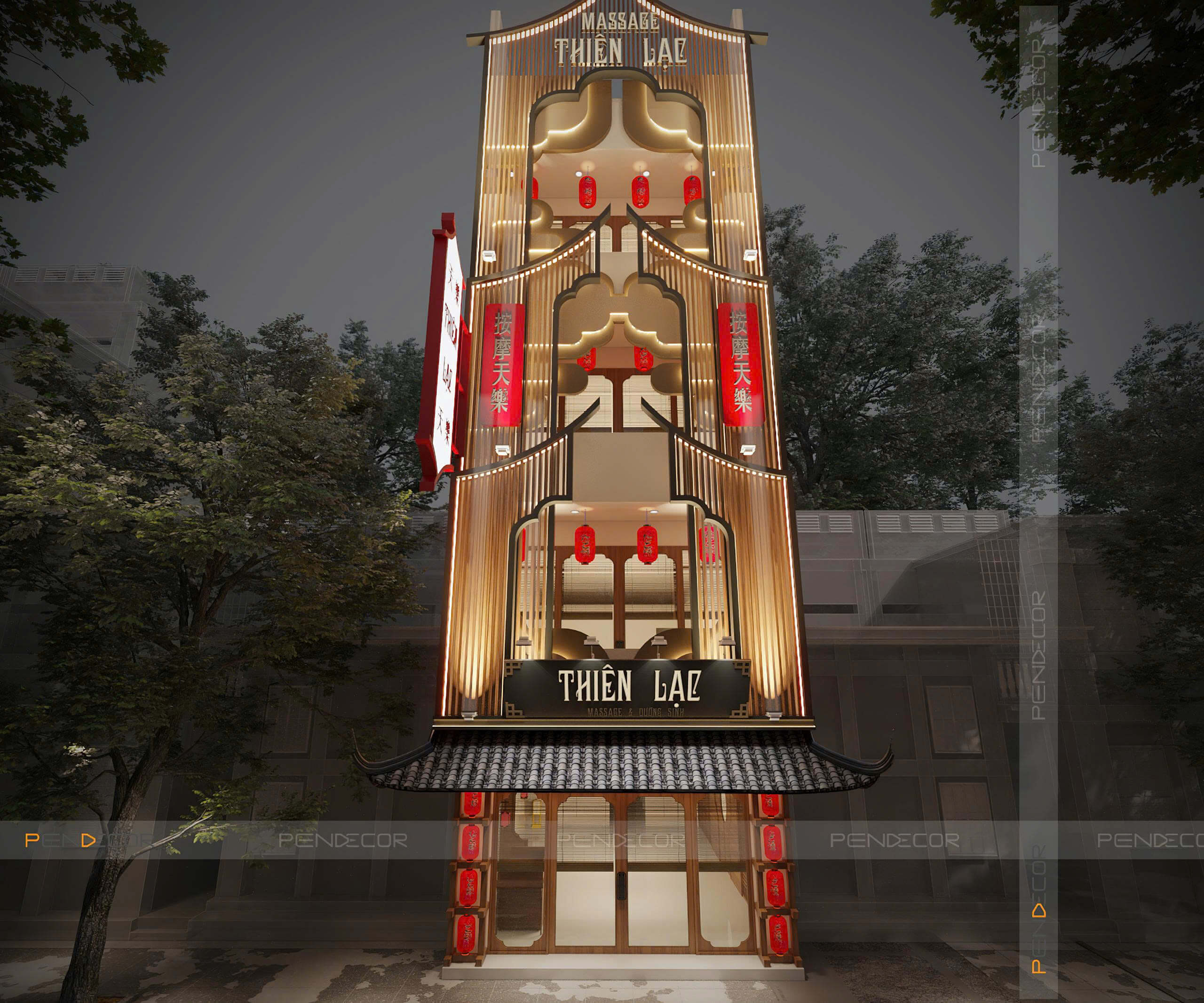 Thiết Kế Spa Thiên Lạc
