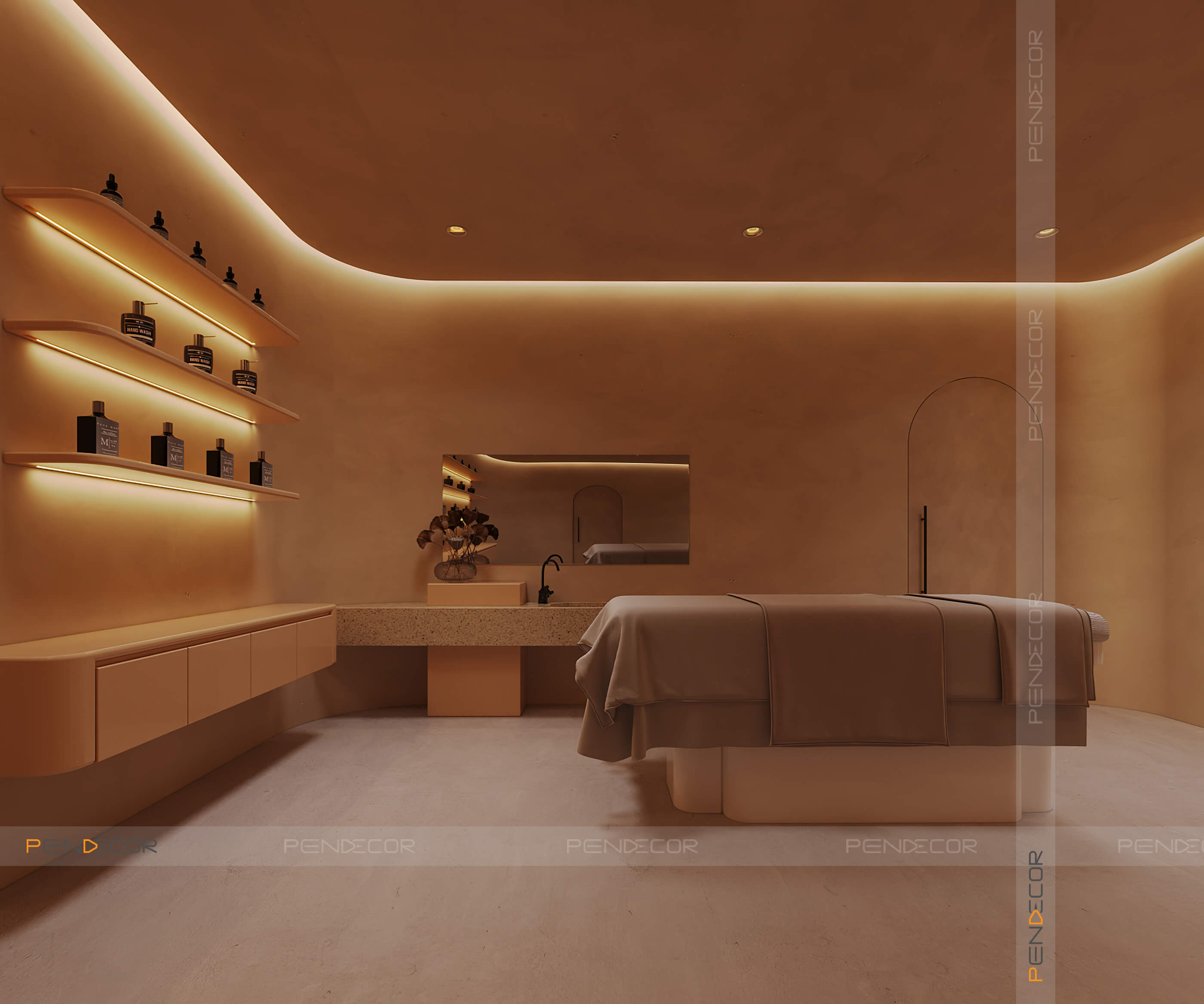 vốn mở spa nhỏ Pendecor