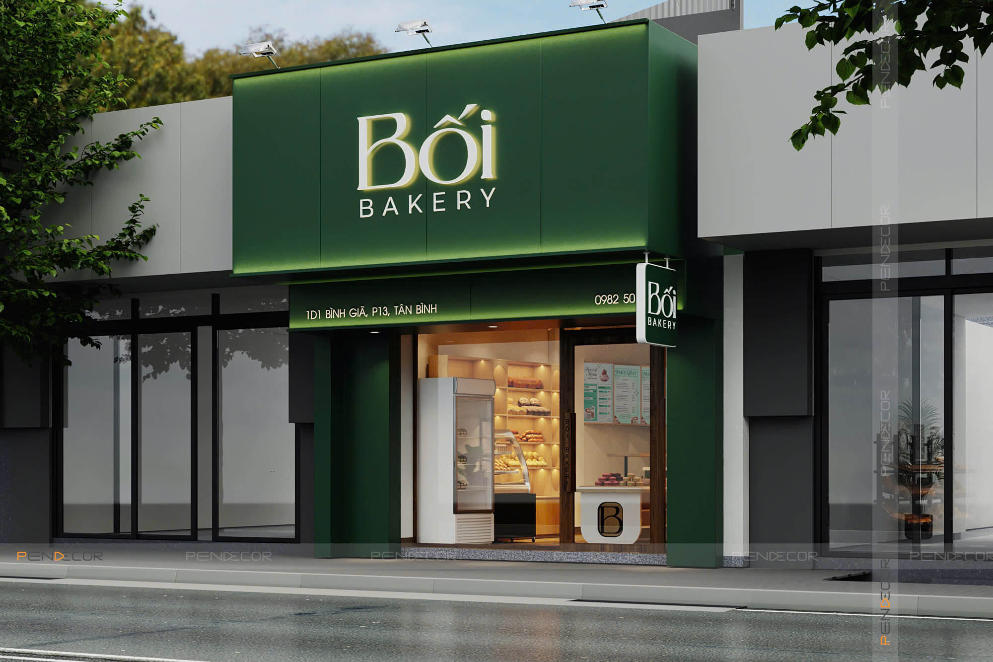 Thiết Kế Tiệm Bánh Bối Bakery