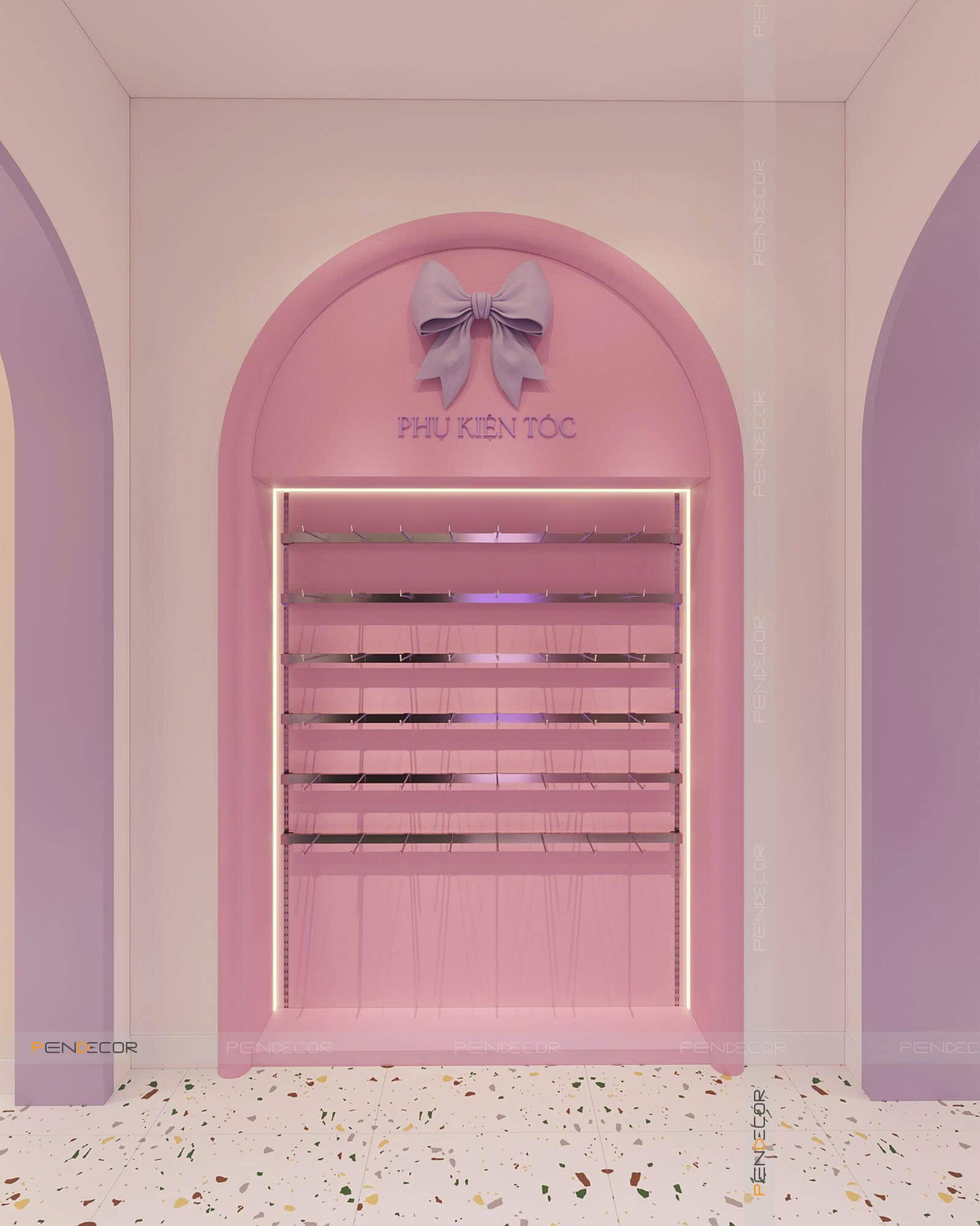 Thiết Kế Shop Phụ Kiện Bòn Bon Shop