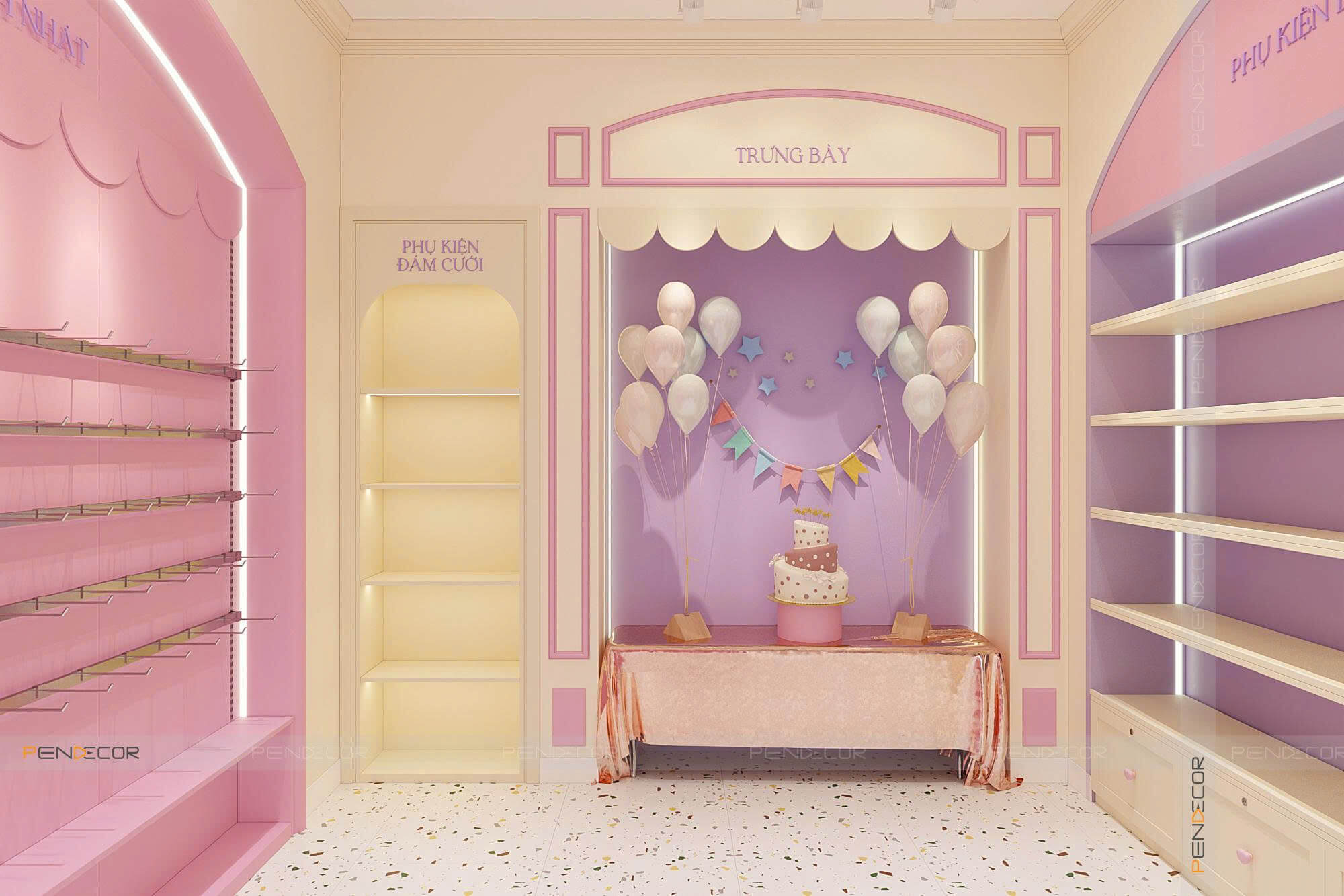 Thiết Kế Shop Phụ Kiện Bòn Bon Shop