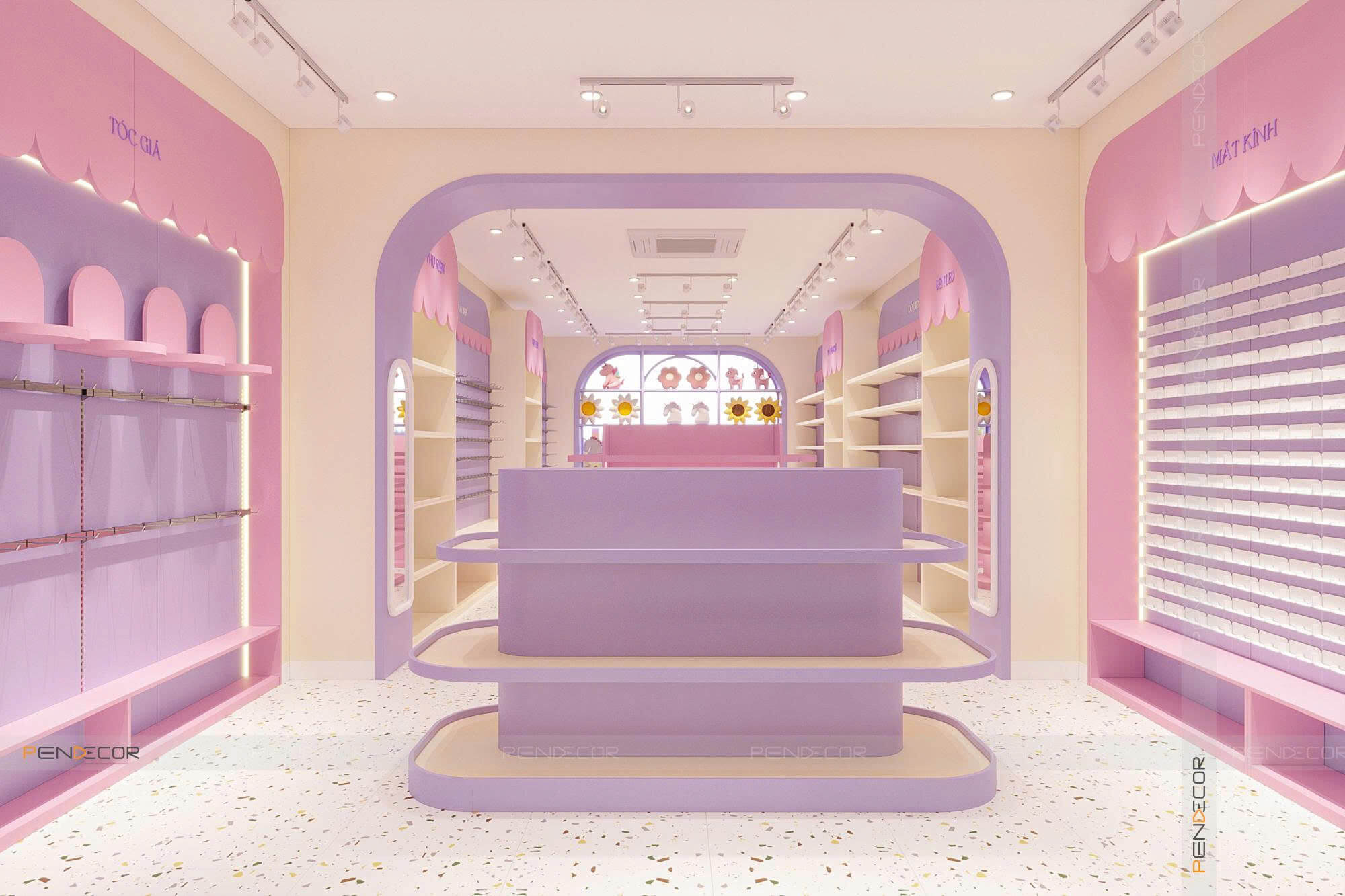 Thiết Kế Shop Phụ Kiện Bòn Bon Shop