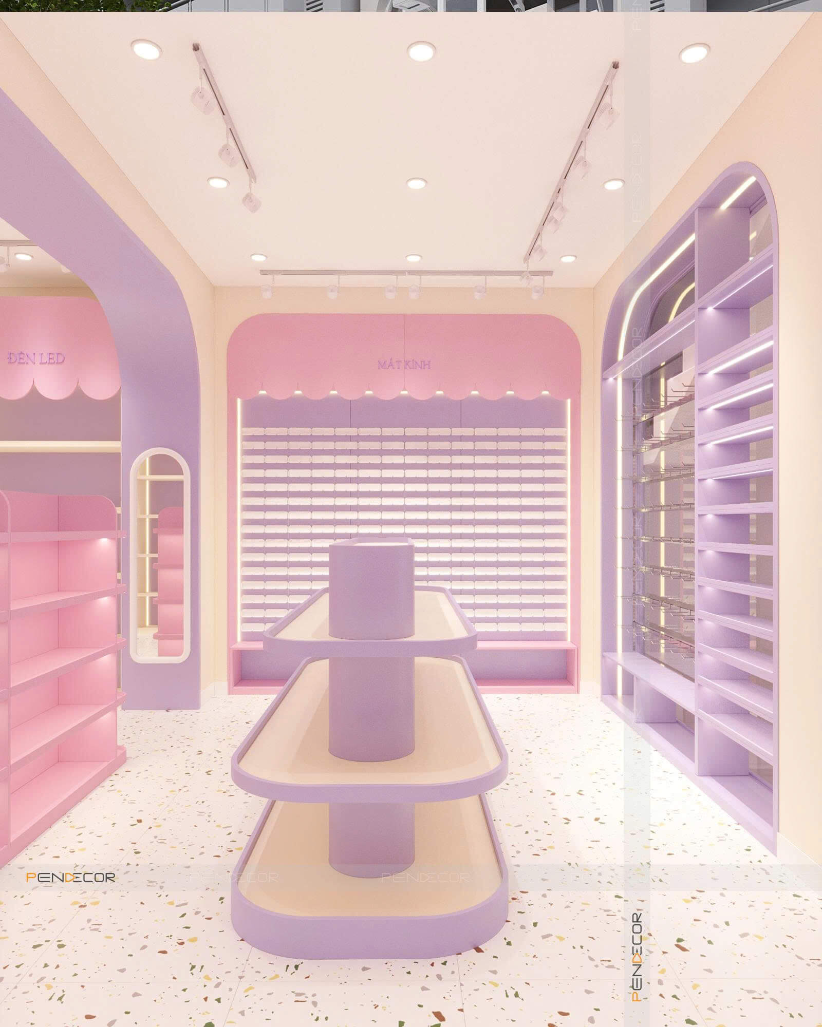 Thiết Kế Shop Phụ Kiện Bòn Bon Shop