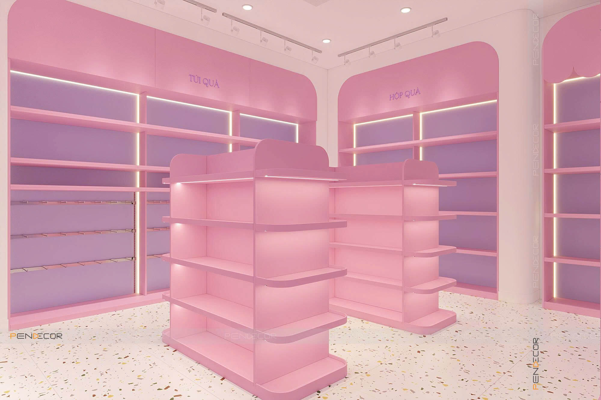 Thiết Kế Shop Phụ Kiện Bòn Bon Shop