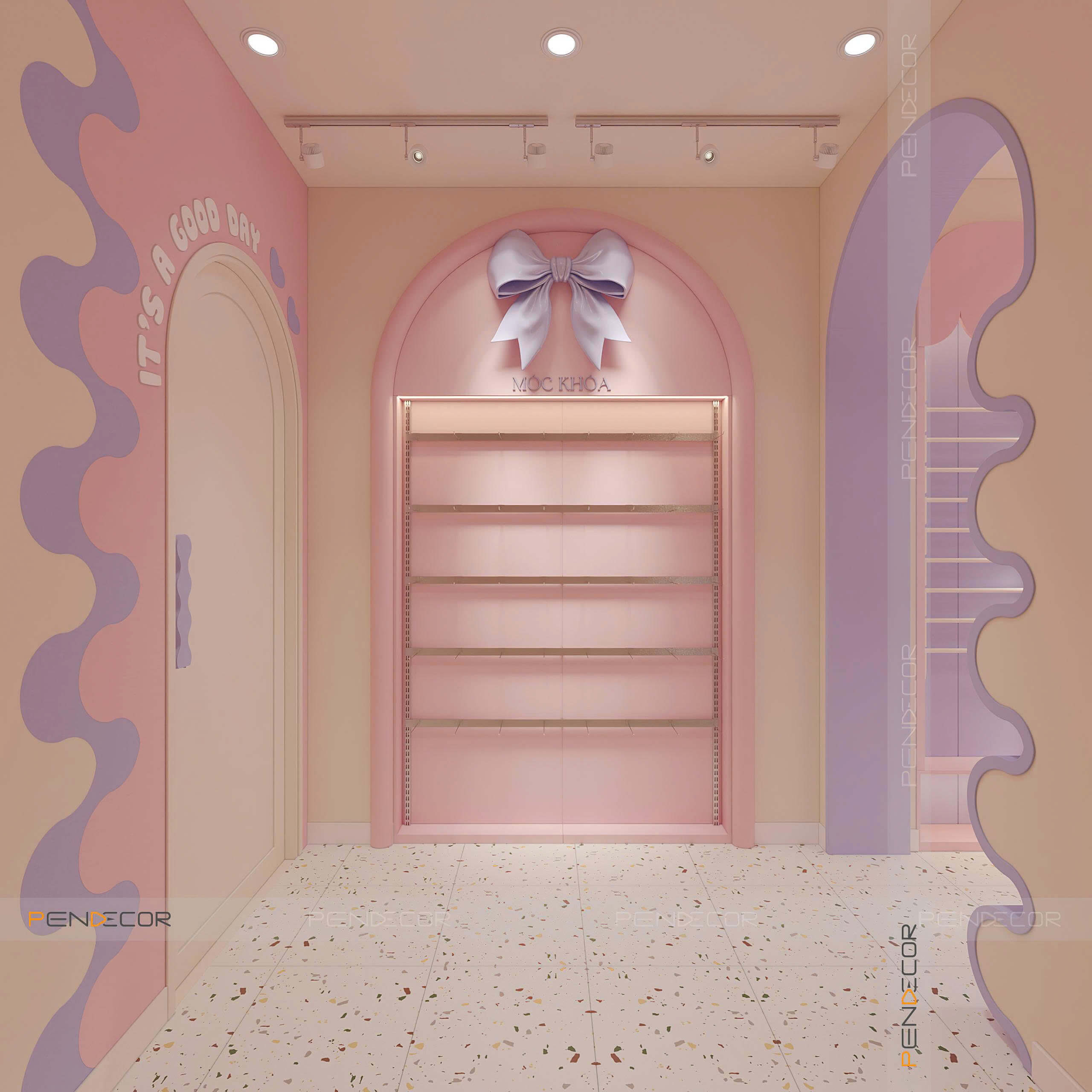 Thiết Kế Shop Phụ Kiện Bòn Bon Shop