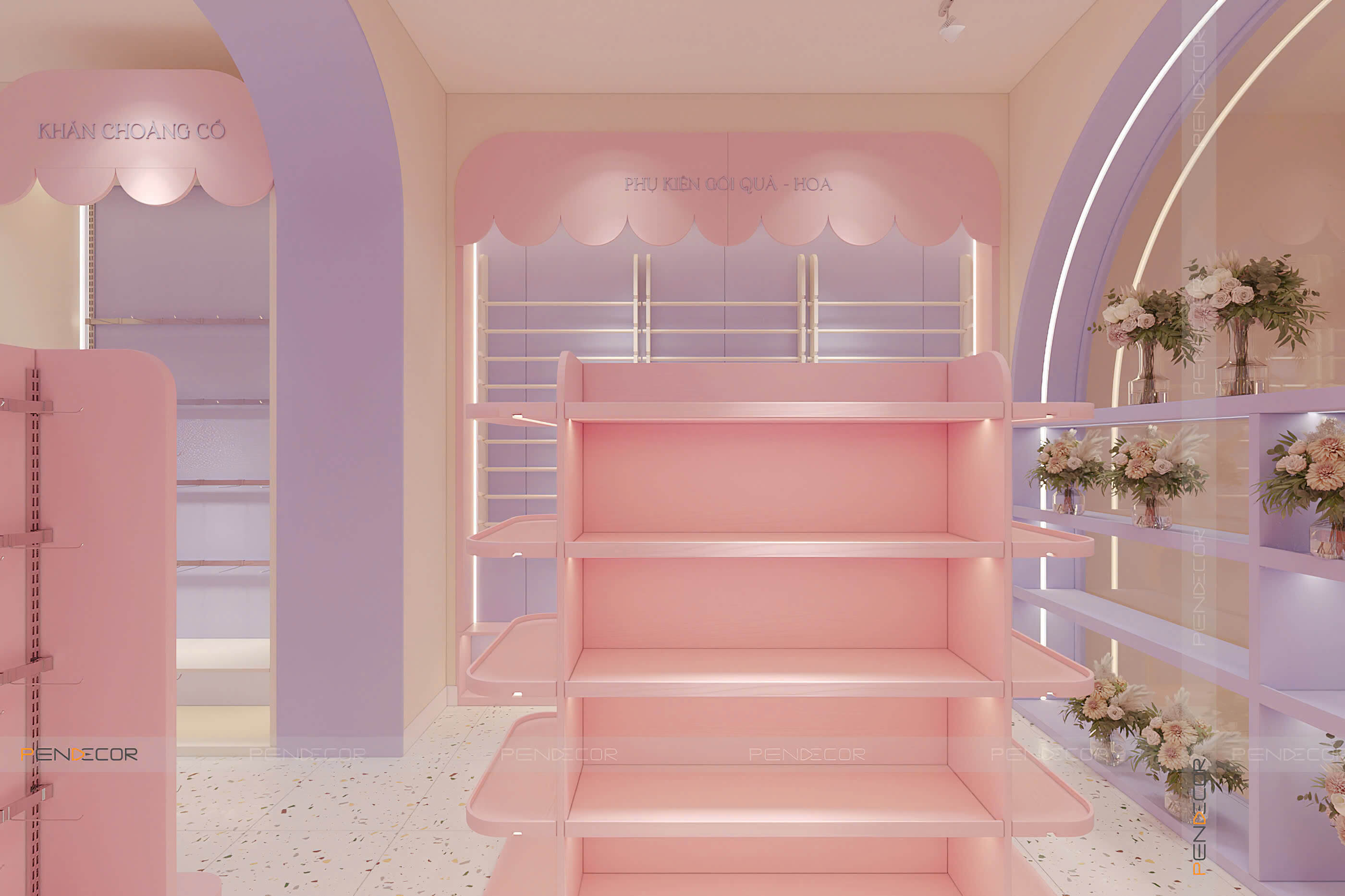 Thiết Kế Shop Phụ Kiện Bòn Bon Shop