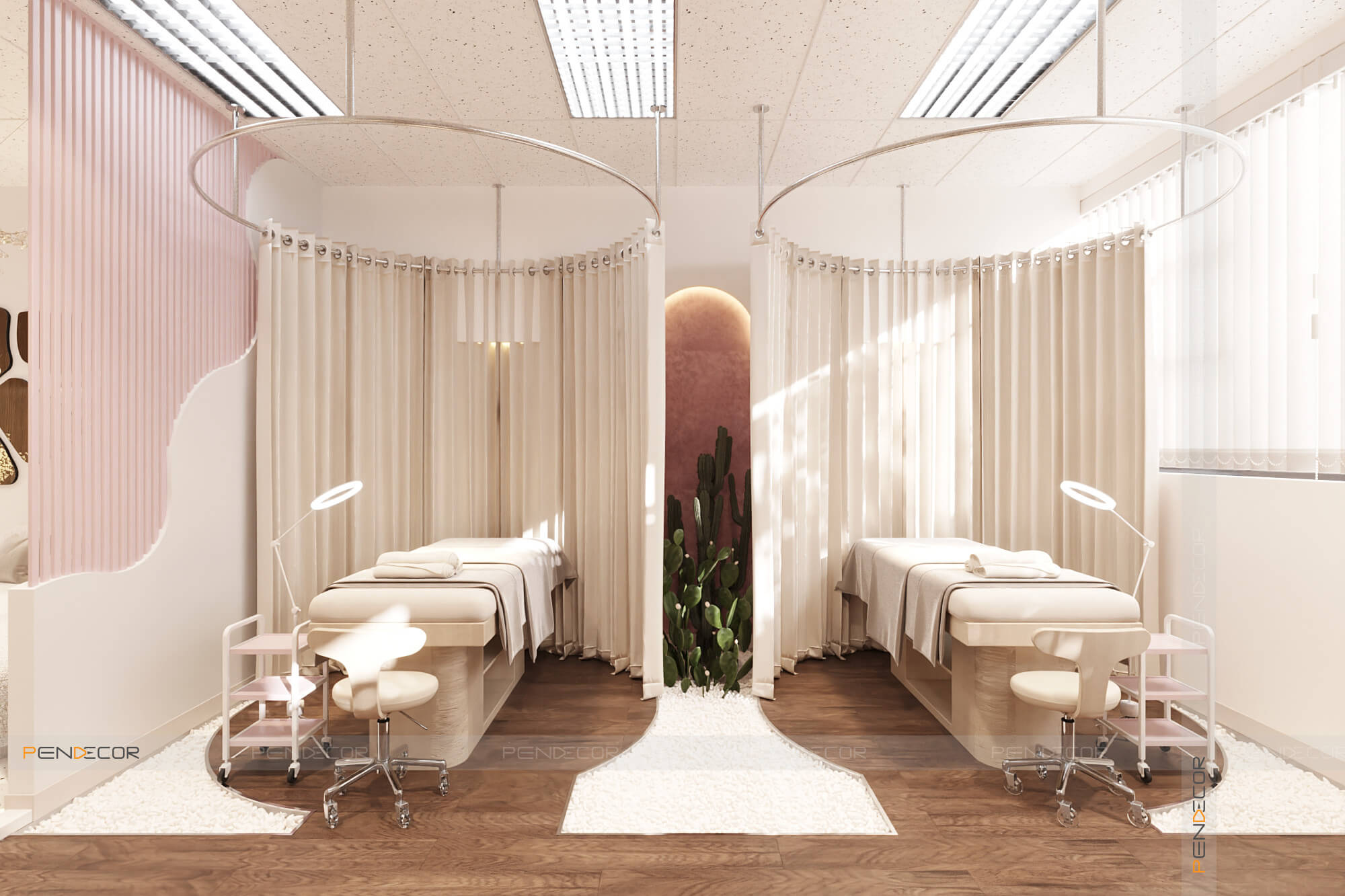 nội thất spa Pendecor