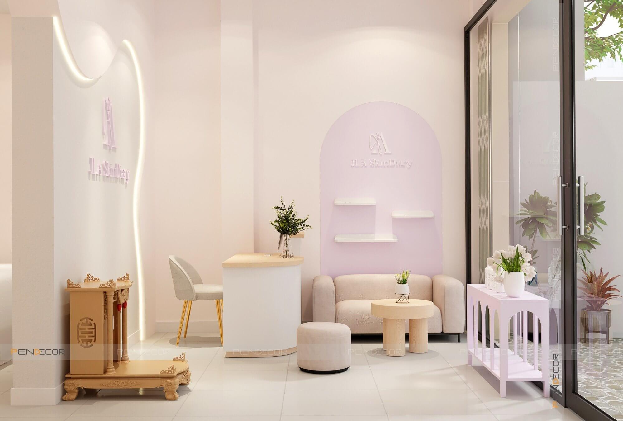 thiết kế nội thất spa Pendecor