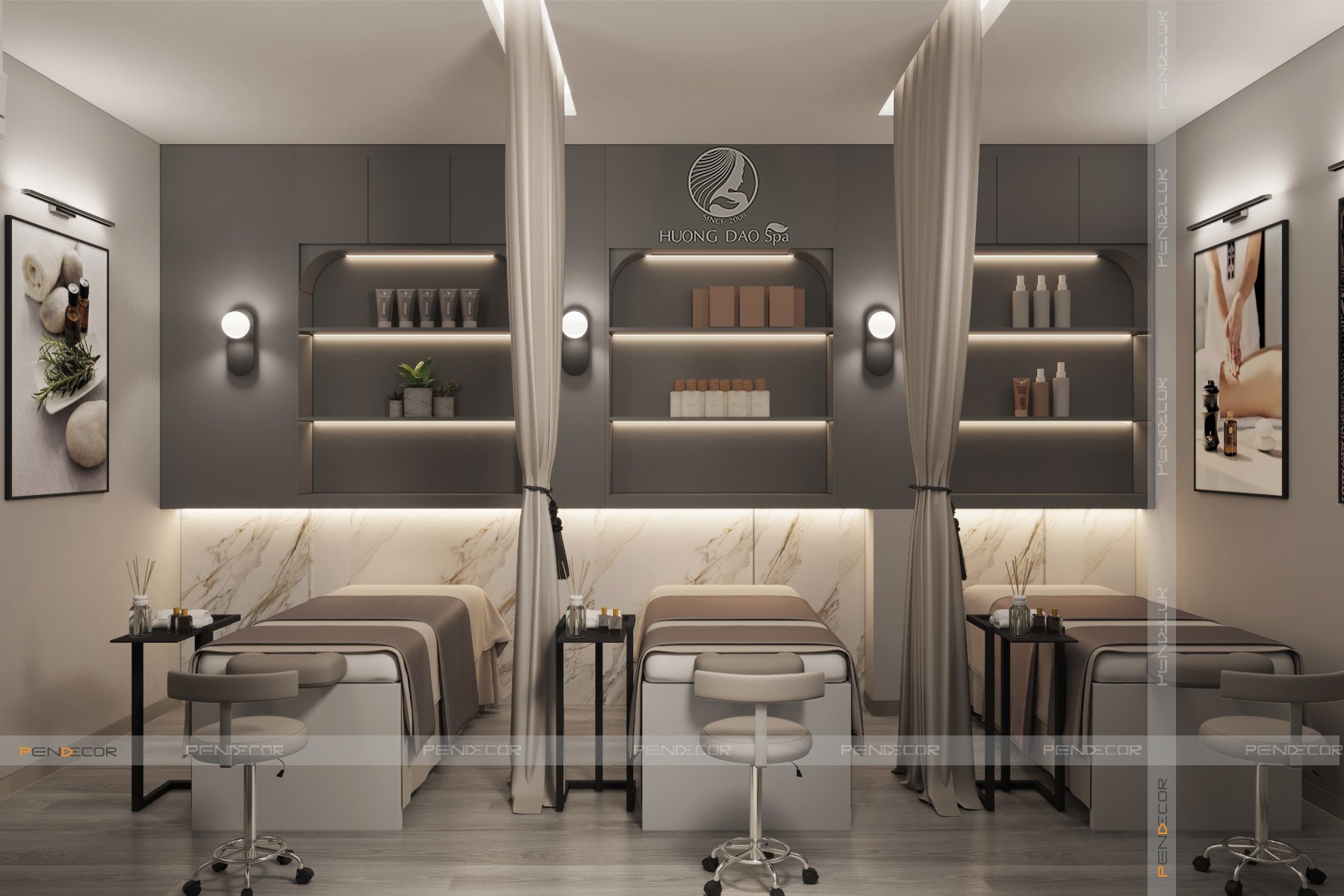 những mẫu hình spa đẹp Pendecor