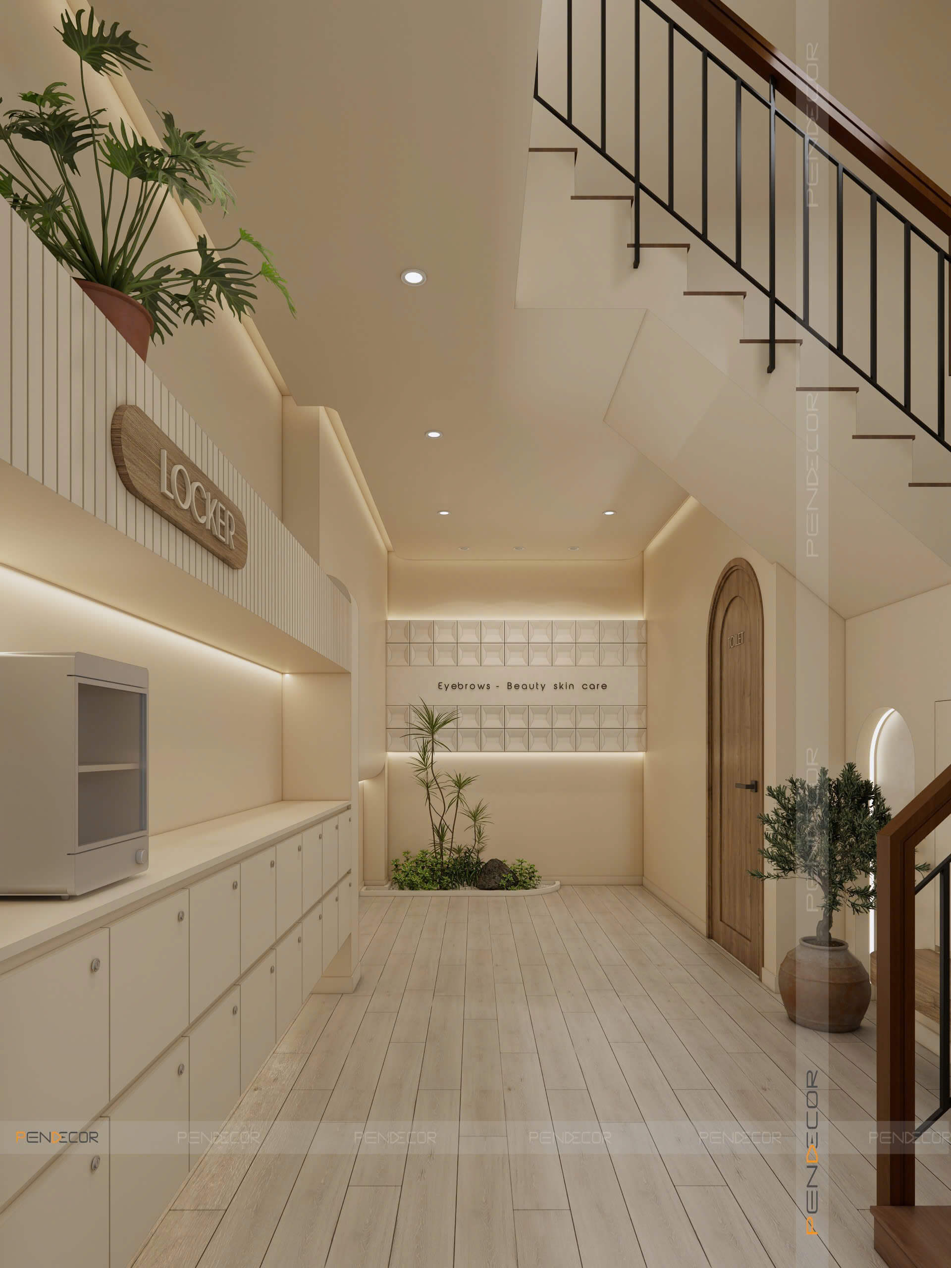 thiết kế spa mini tại nhà