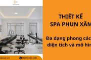 30+ mẫu thiết kế spa phun xăm đa dạng phong cách, diện tích và mô hình