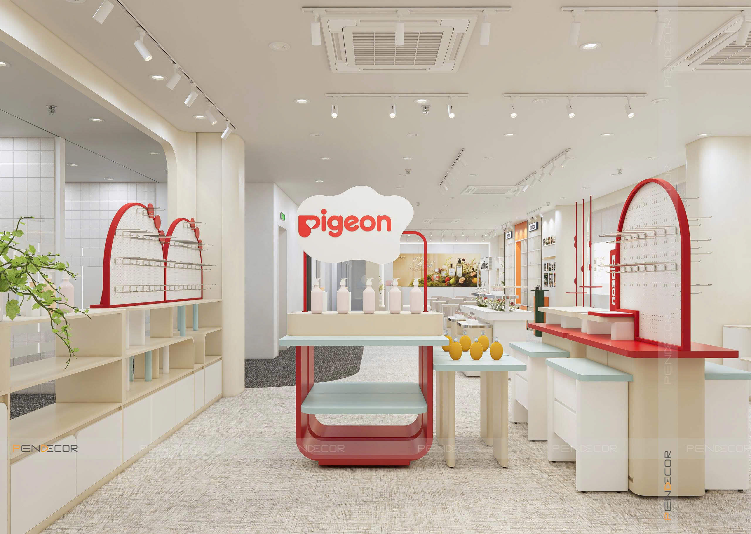 Thiết Kế Shop Mẹ và Bé IMV