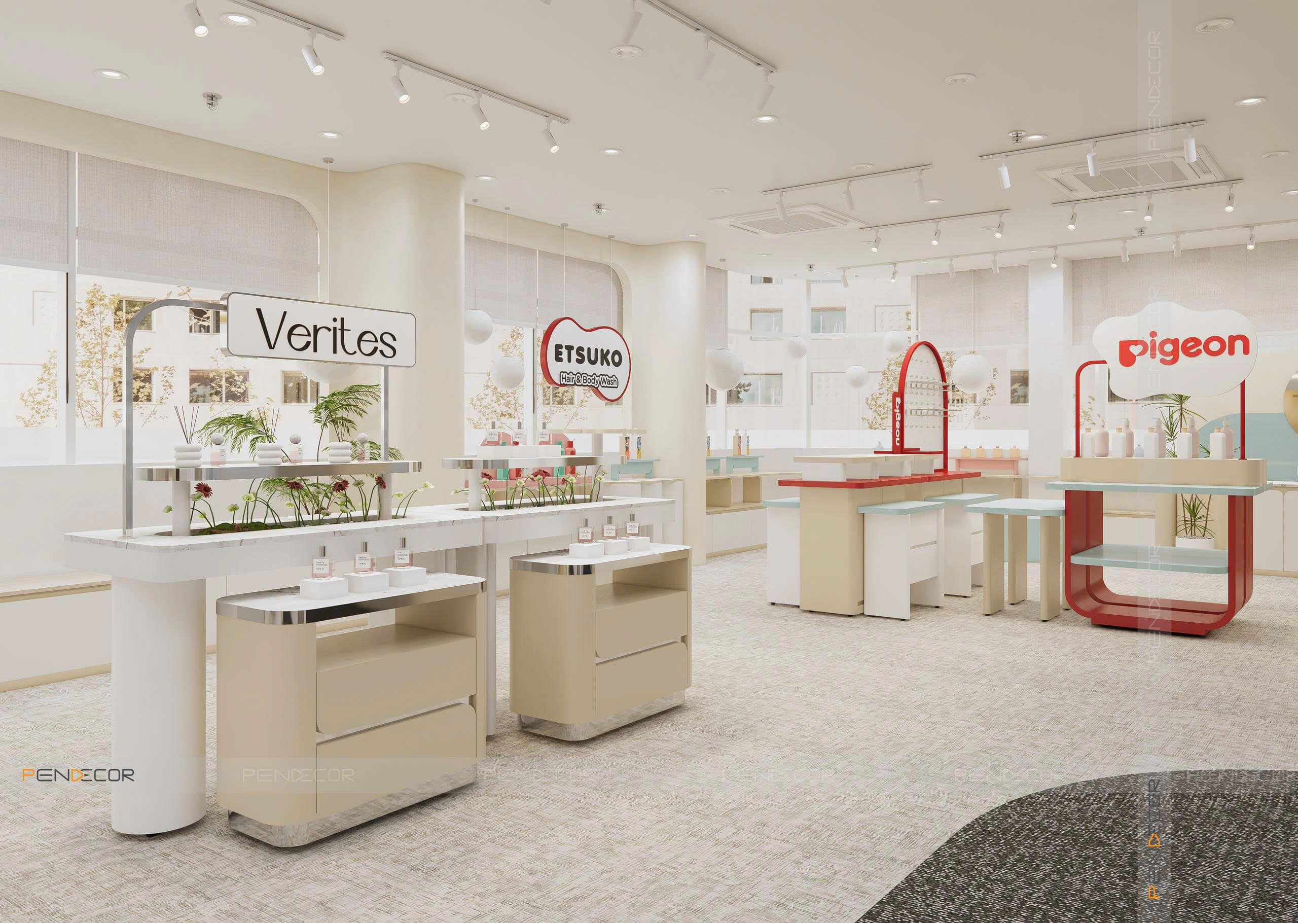 Thiết Kế Shop Mẹ và Bé IMV