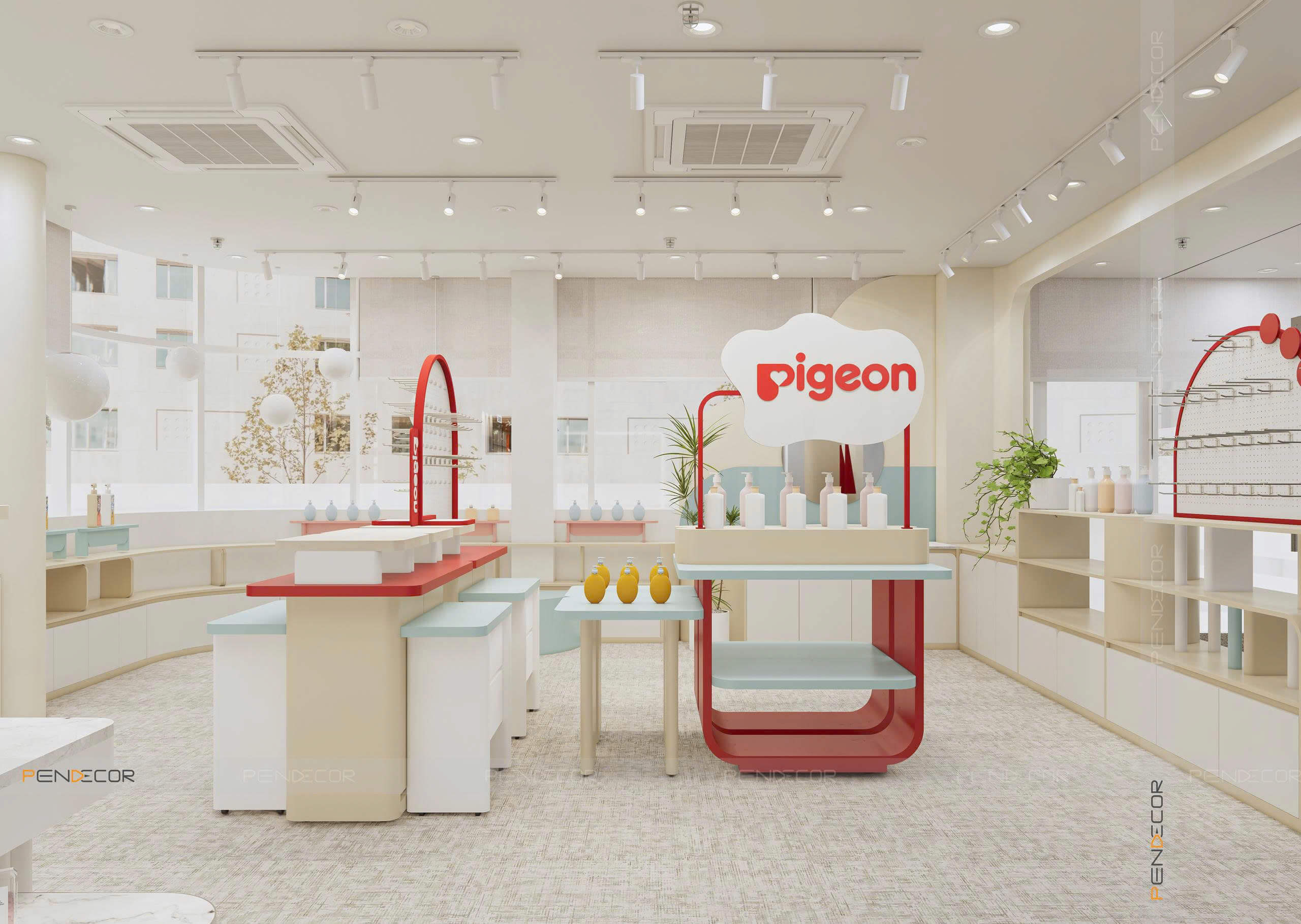 Thiết Kế Shop Mẹ và Bé IMV