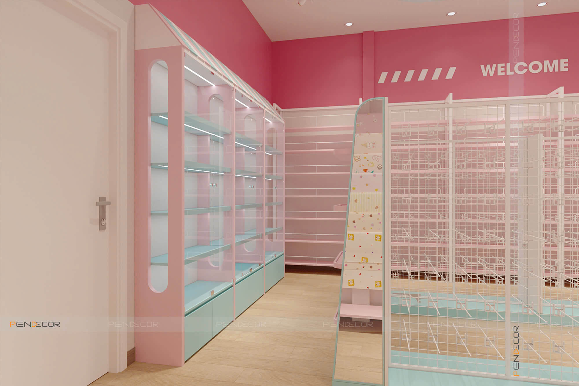 Thiết Kế Shop Phụ Kiện Thuý Anh