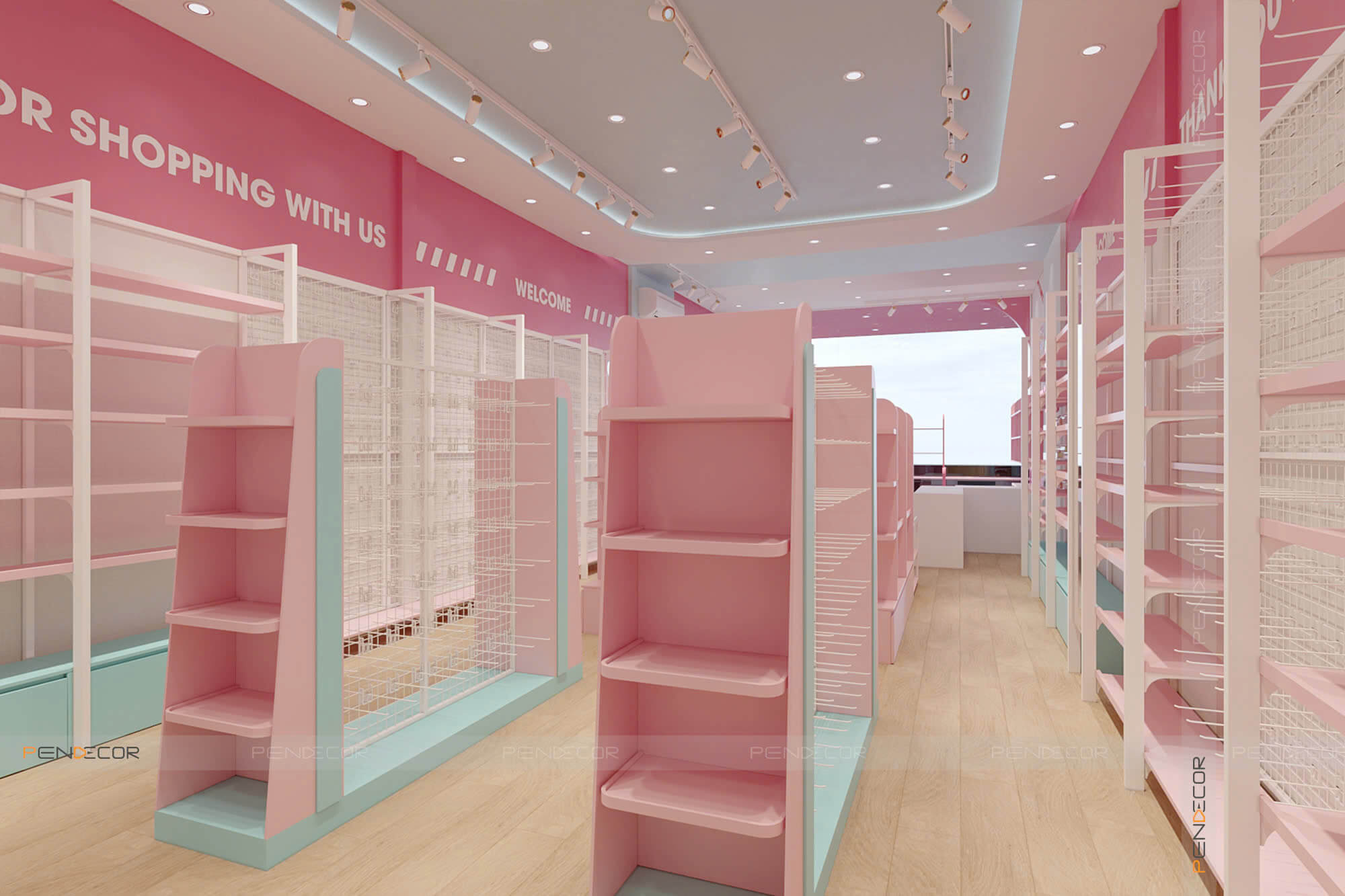 Thiết Kế Shop Phụ Kiện Thuý Anh