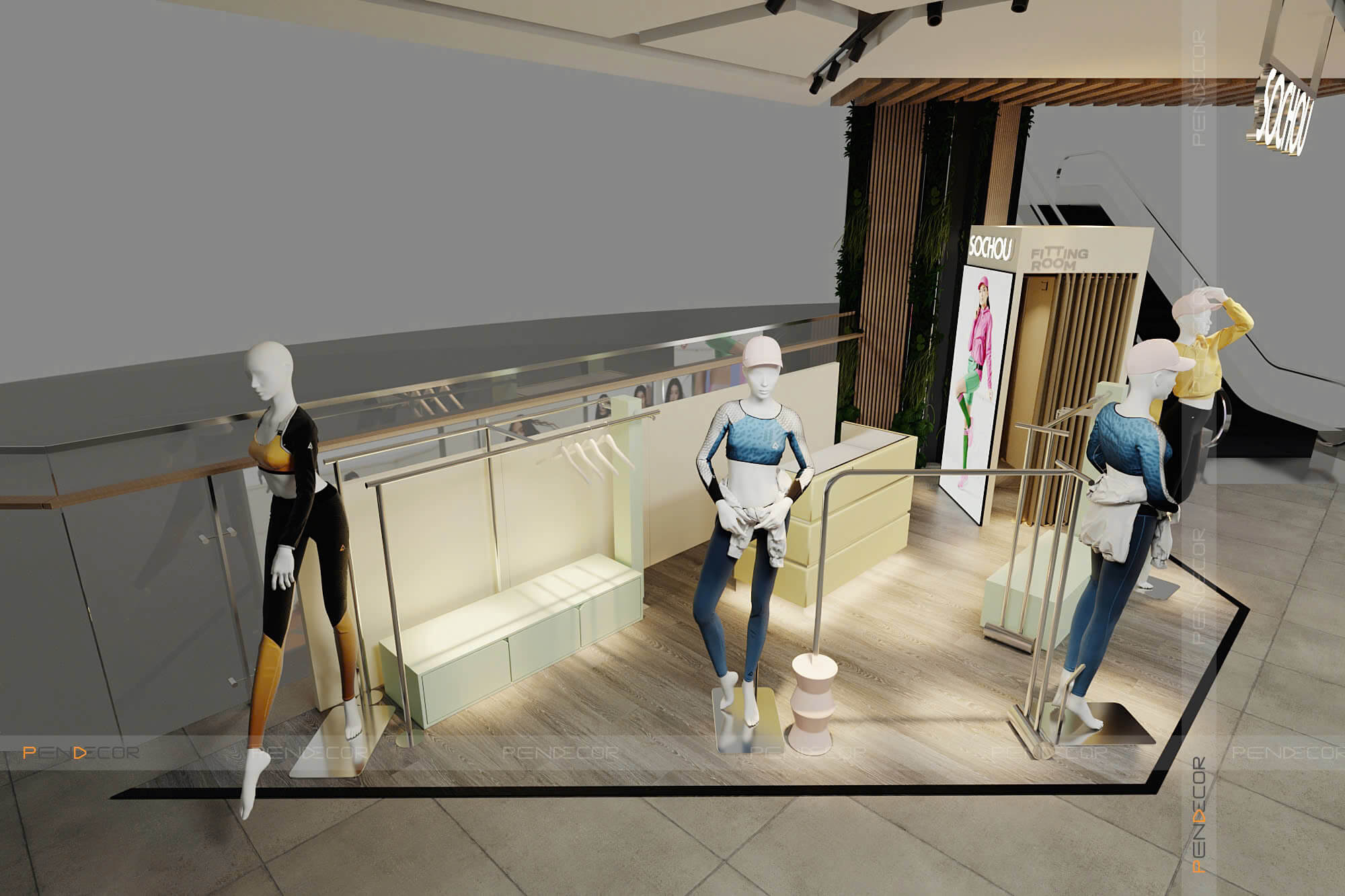 Thiết Kế Shop Thời Trang Shochou